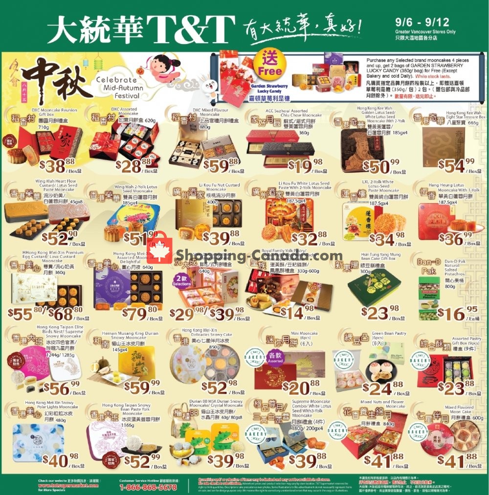 T&T Supermarket flyer from Thursday September 5, 2019 to Thursday September 12, 2019 - page 3