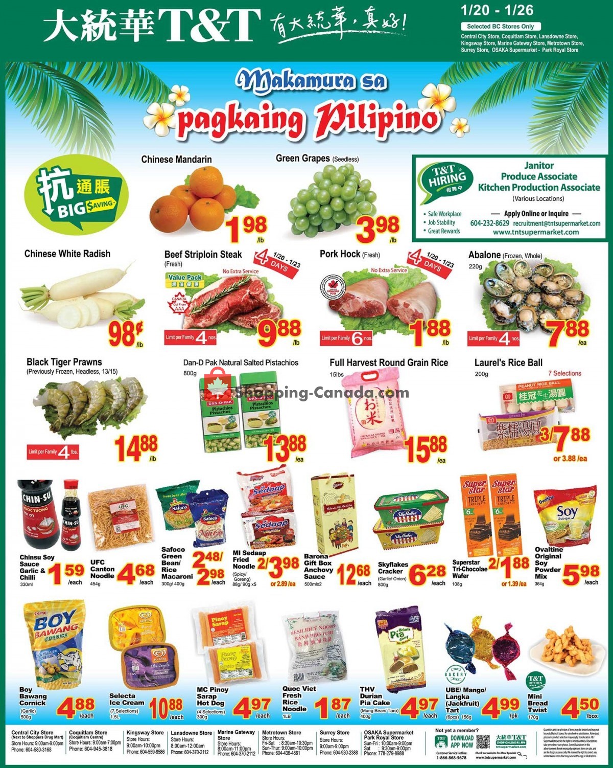 T&T Supermarket flyer from Friday January 20, 2023 to Thursday January 26, 2023 - page 4