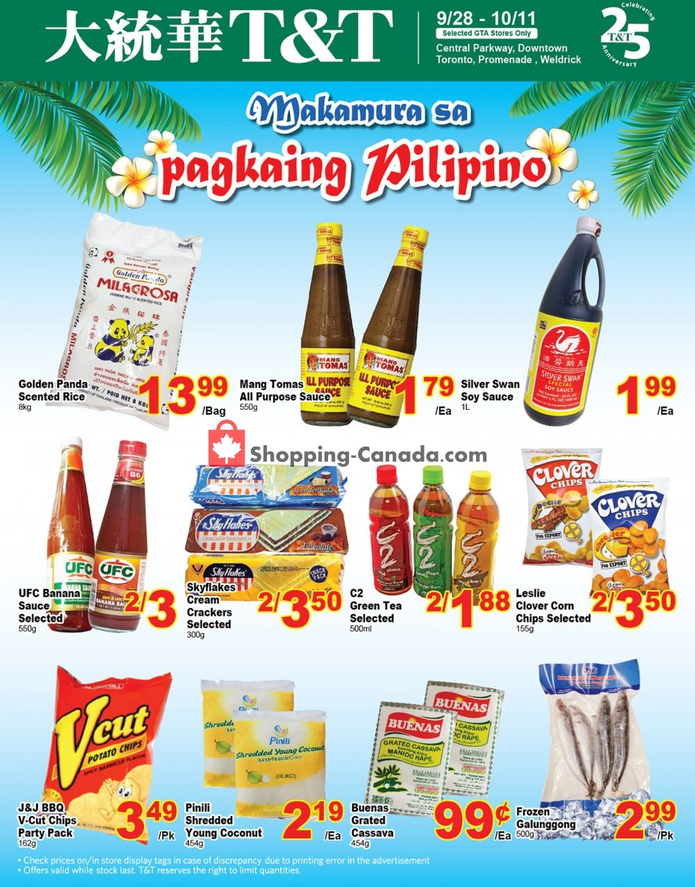 T&T Supermarket flyer from Friday September 28, 2018 to Thursday October 4, 2018 - page 9