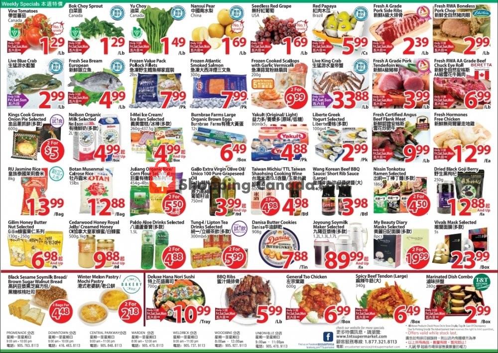 T&T Supermarket flyer from Friday October 12, 2018 to Thursday October 18, 2018 - page 2