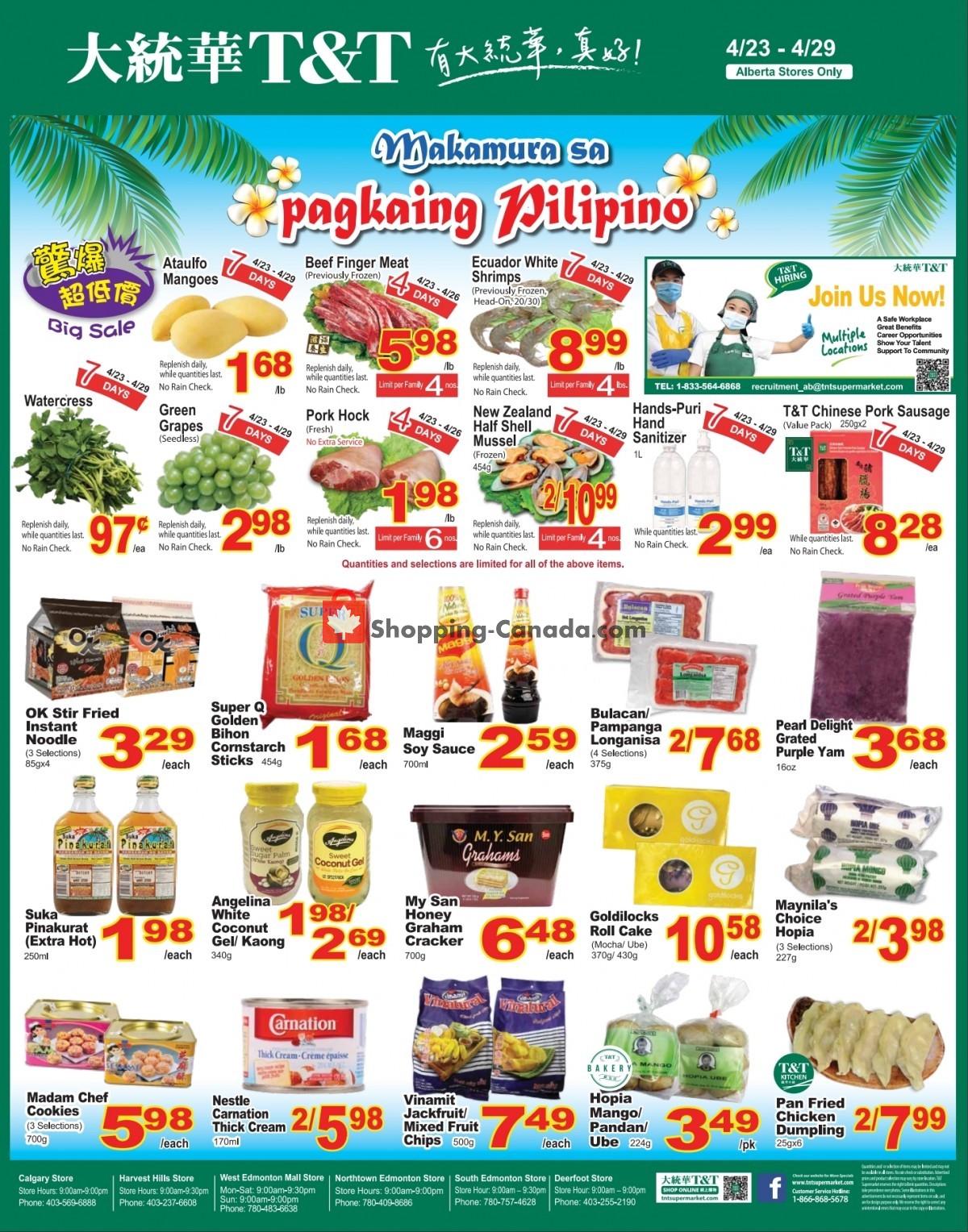 T&T Supermarket flyer from Friday April 23, 2021 to Thursday April 29, 2021 - page 4