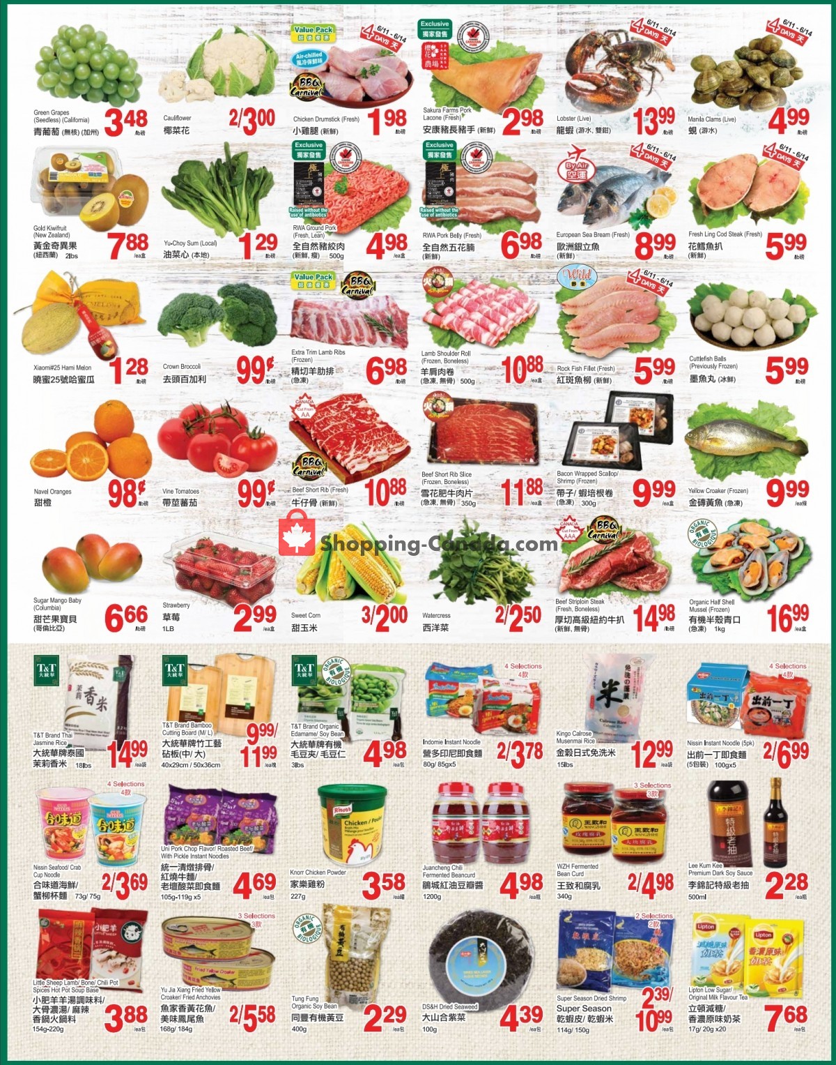 T&T Supermarket flyer from Friday June 11, 2021 to Thursday June 17, 2021 - page 2