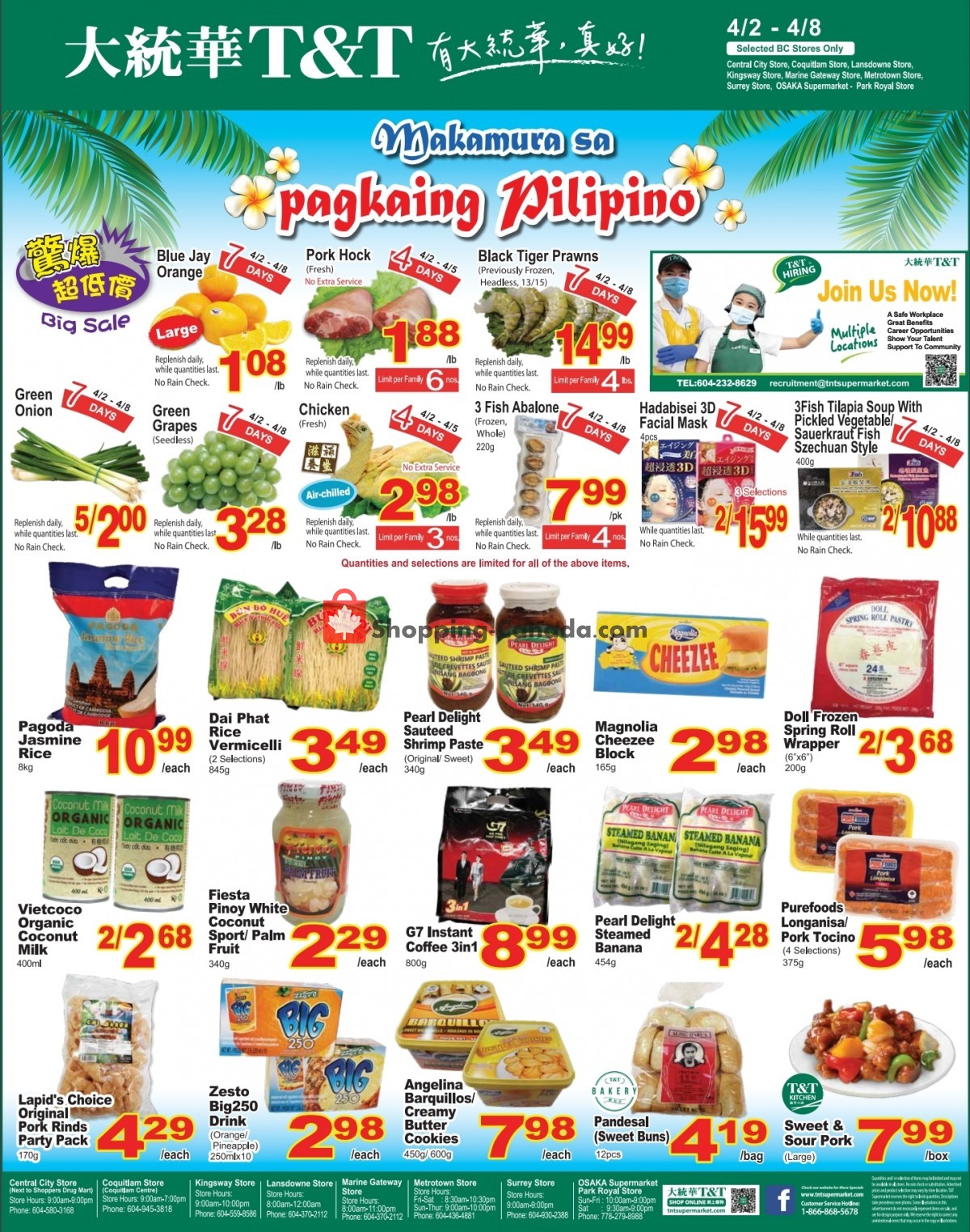 T&T Supermarket flyer from Friday April 2, 2021 to Thursday April 8, 2021 - page 4