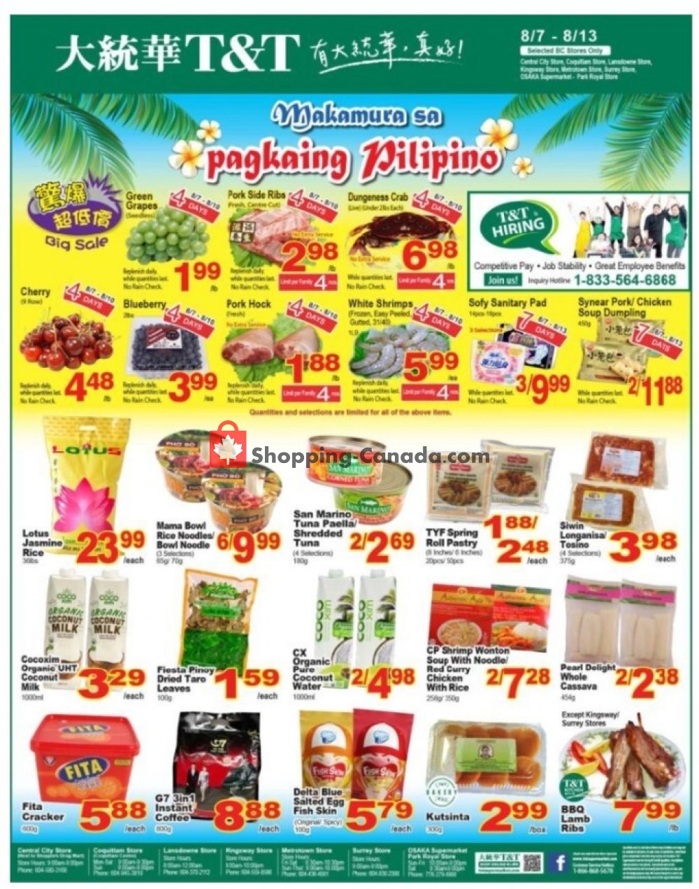 T&T Supermarket flyer from Friday August 7, 2020 to Thursday August 13, 2020 - page 4