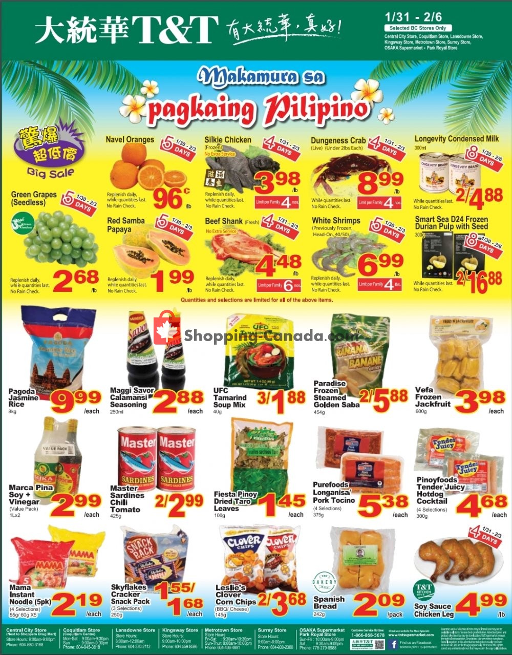 T&T Supermarket flyer from Friday January 31, 2020 to Thursday February 6, 2020 - page 3