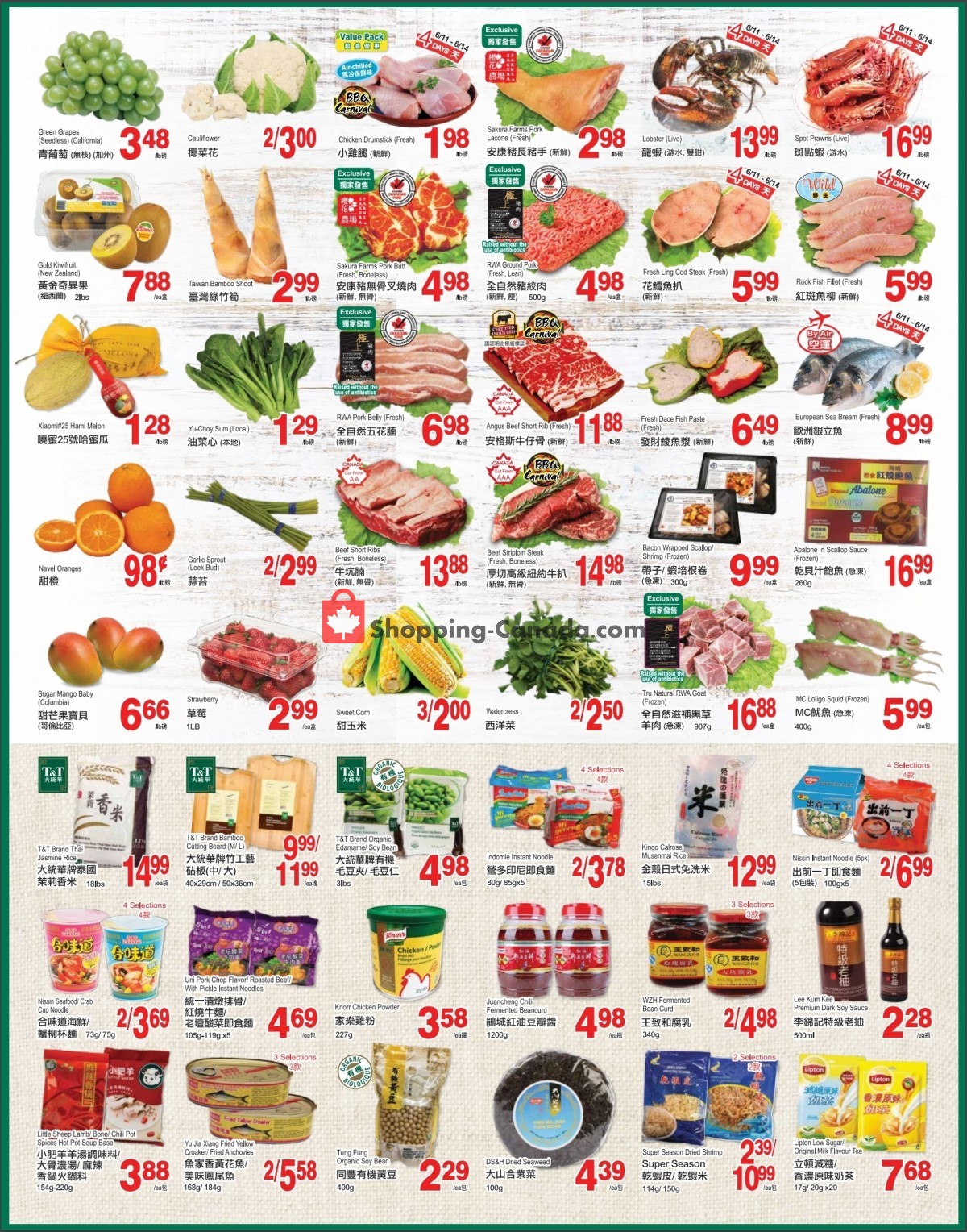 T&T Supermarket flyer from Friday June 11, 2021 to Thursday June 17, 2021 - page 2