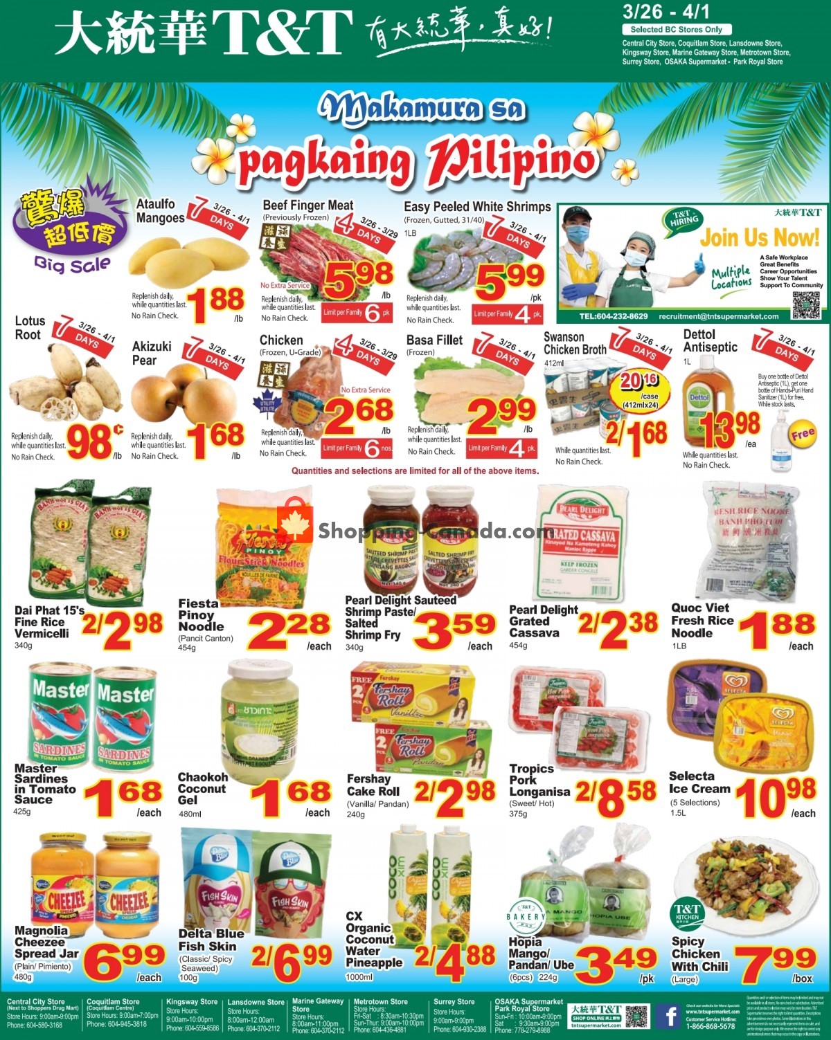 T&T Supermarket flyer from Friday March 26, 2021 to Thursday April 1, 2021 - page 4