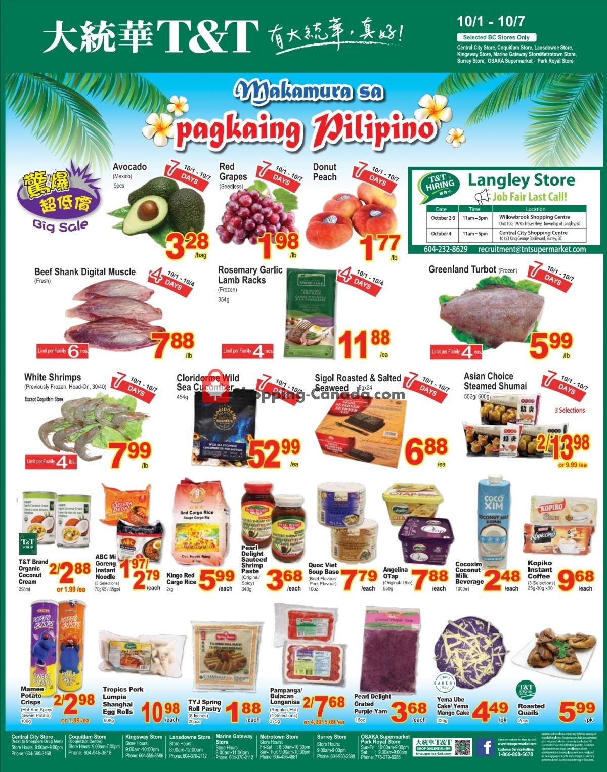 T&T Supermarket flyer from Friday October 1, 2021 to Thursday October 7, 2021 - page 4