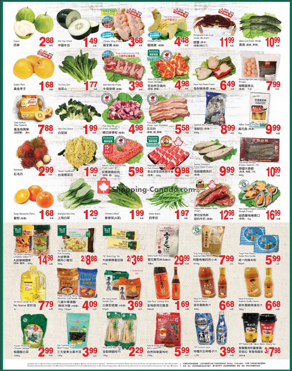 T&T Supermarket flyer from Friday September 10, 2021 to Thursday September 16, 2021 - page 3