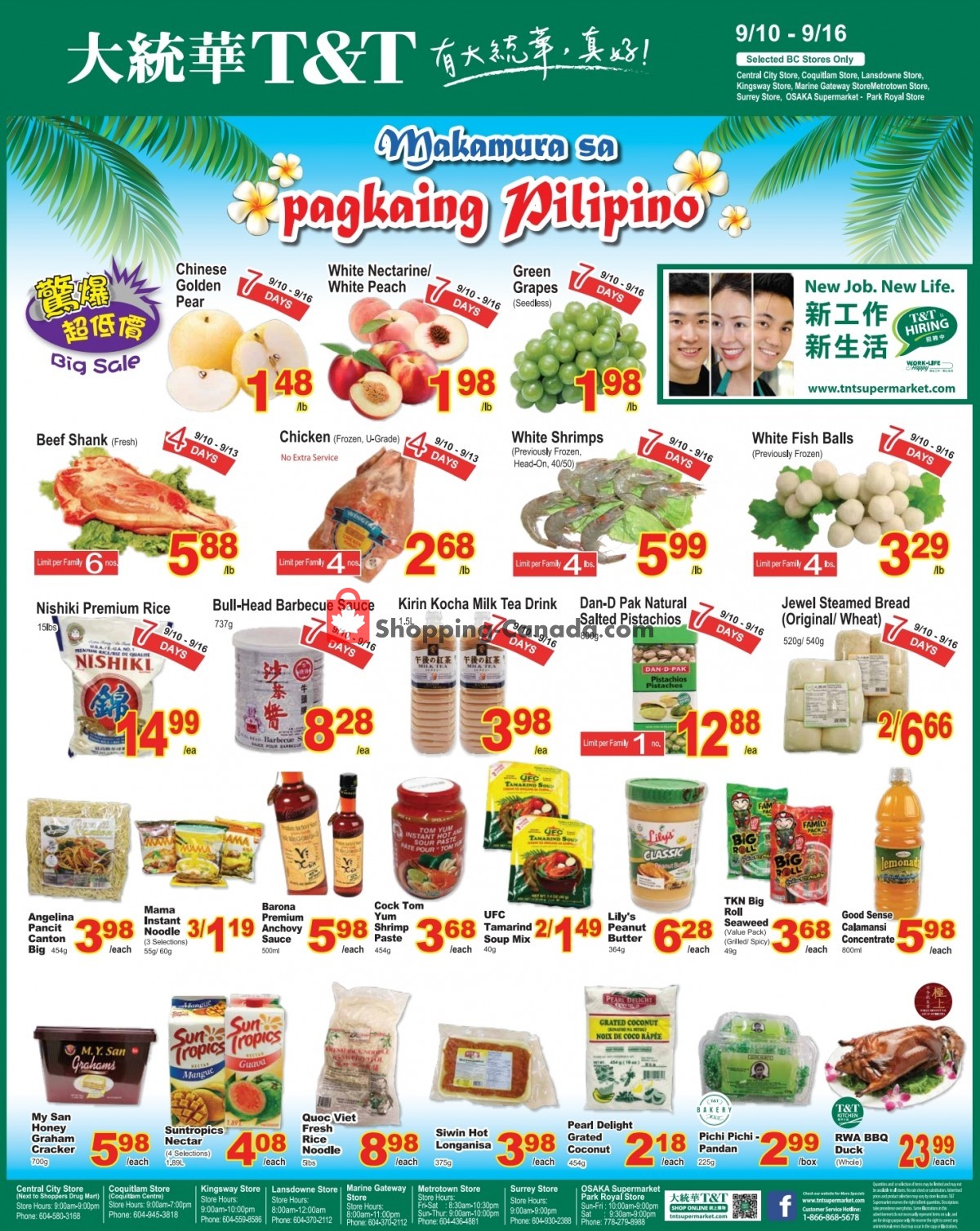 T&T Supermarket flyer from Friday September 10, 2021 to Thursday September 16, 2021 - page 5