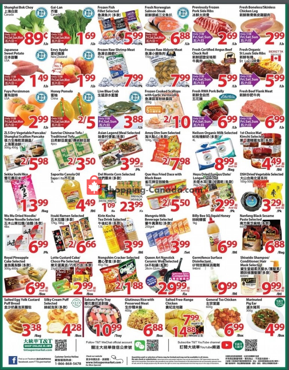 T&T Supermarket flyer from Friday October 16, 2020 to Thursday October 22, 2020 - page 2