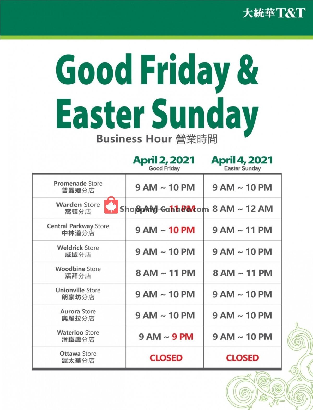 T&T Supermarket flyer from Friday April 2, 2021 to Thursday April 8, 2021 - page 3