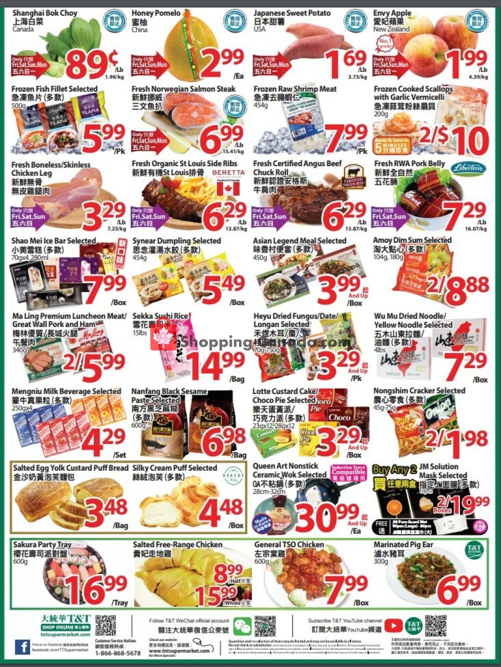 T&T Supermarket flyer from Friday October 16, 2020 to Thursday October 22, 2020 - page 2