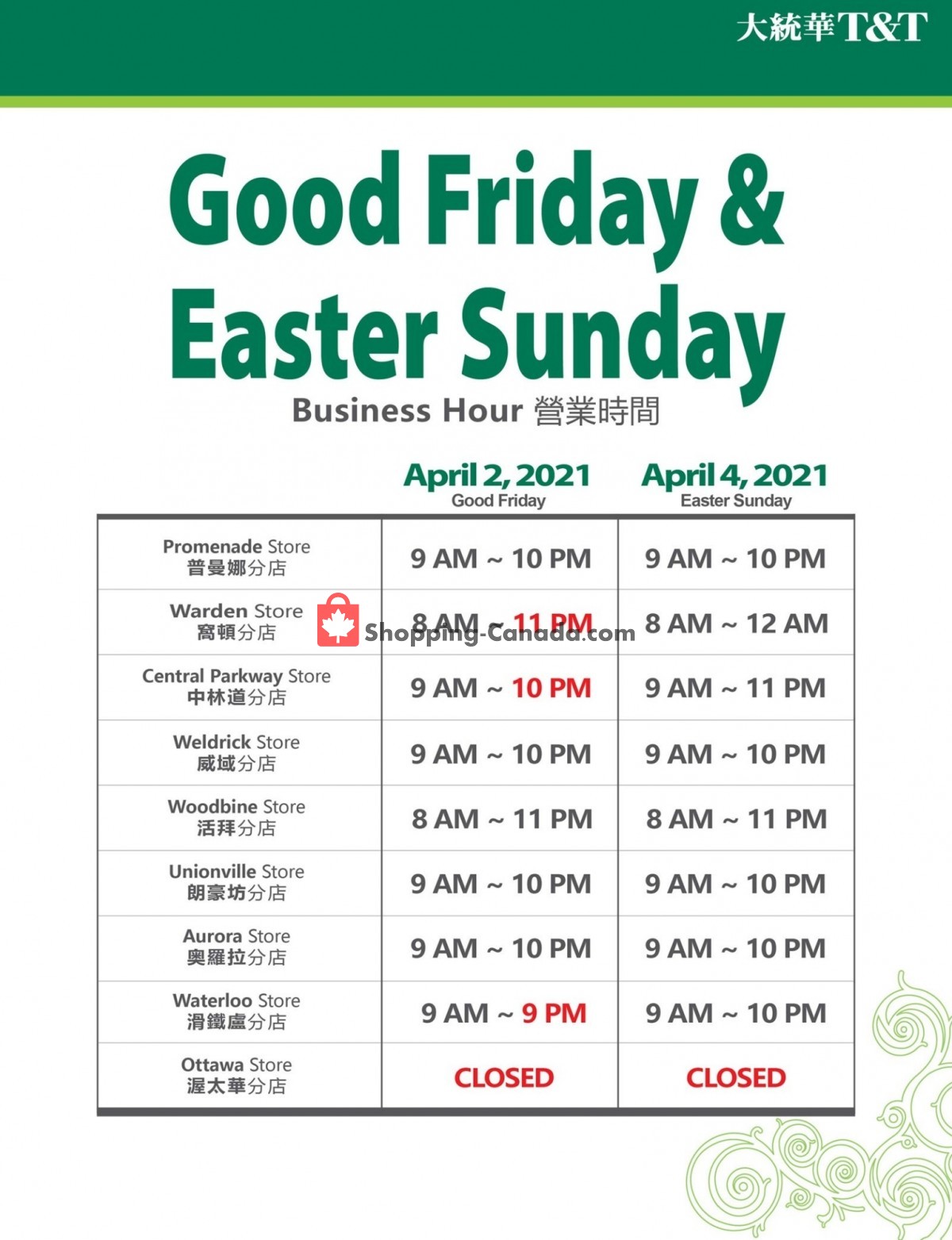 T&T Supermarket flyer from Friday April 2, 2021 to Thursday April 8, 2021 - page 3