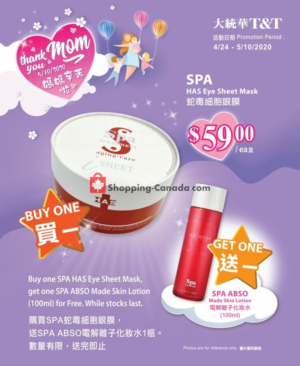 T&T Supermarket flyer from Friday April 24, 2020 to Sunday May 10, 2020 - page 6
