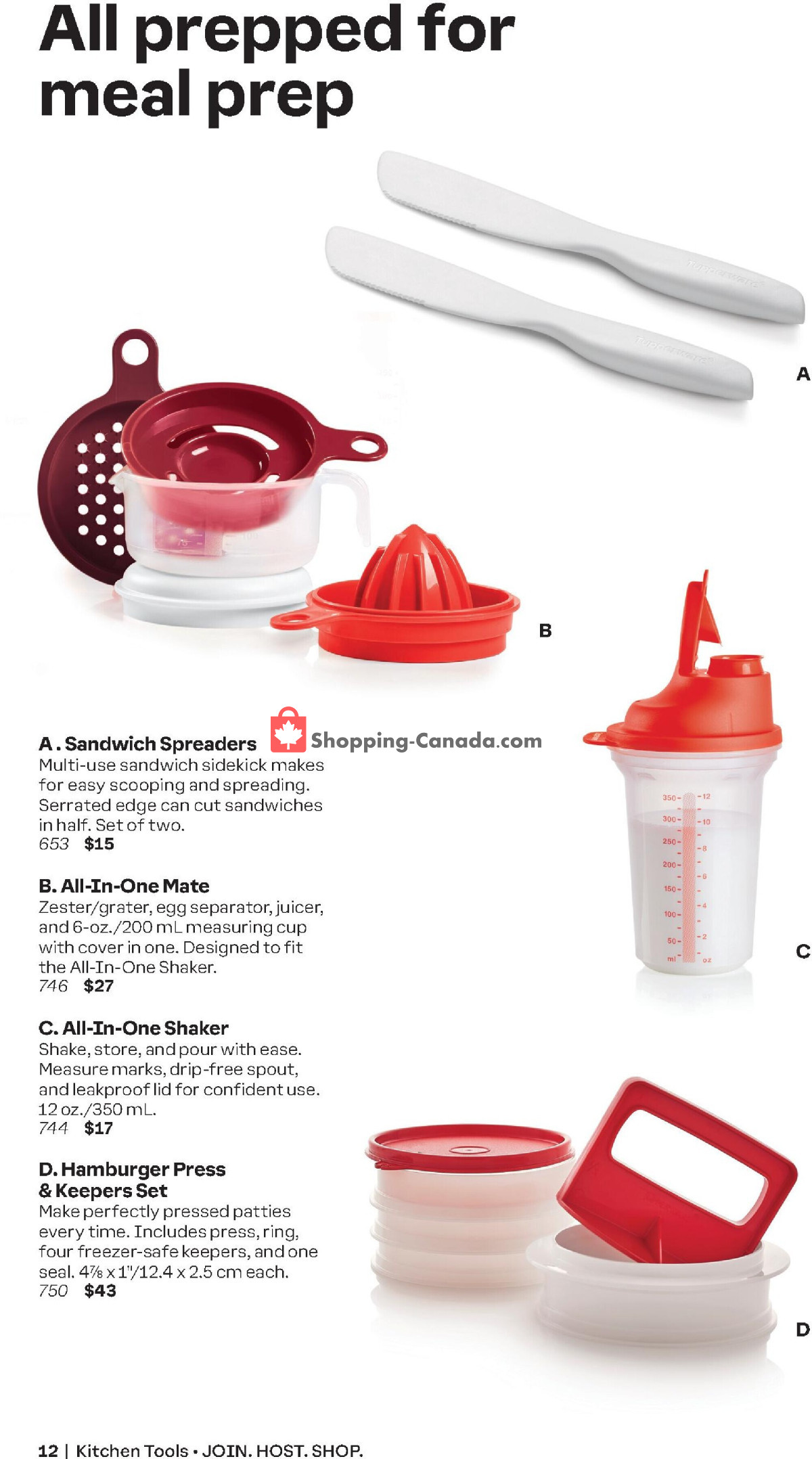 Tupperware flyer from Monday January 1, 2024 to Thursday February 29, 2024 - page 12