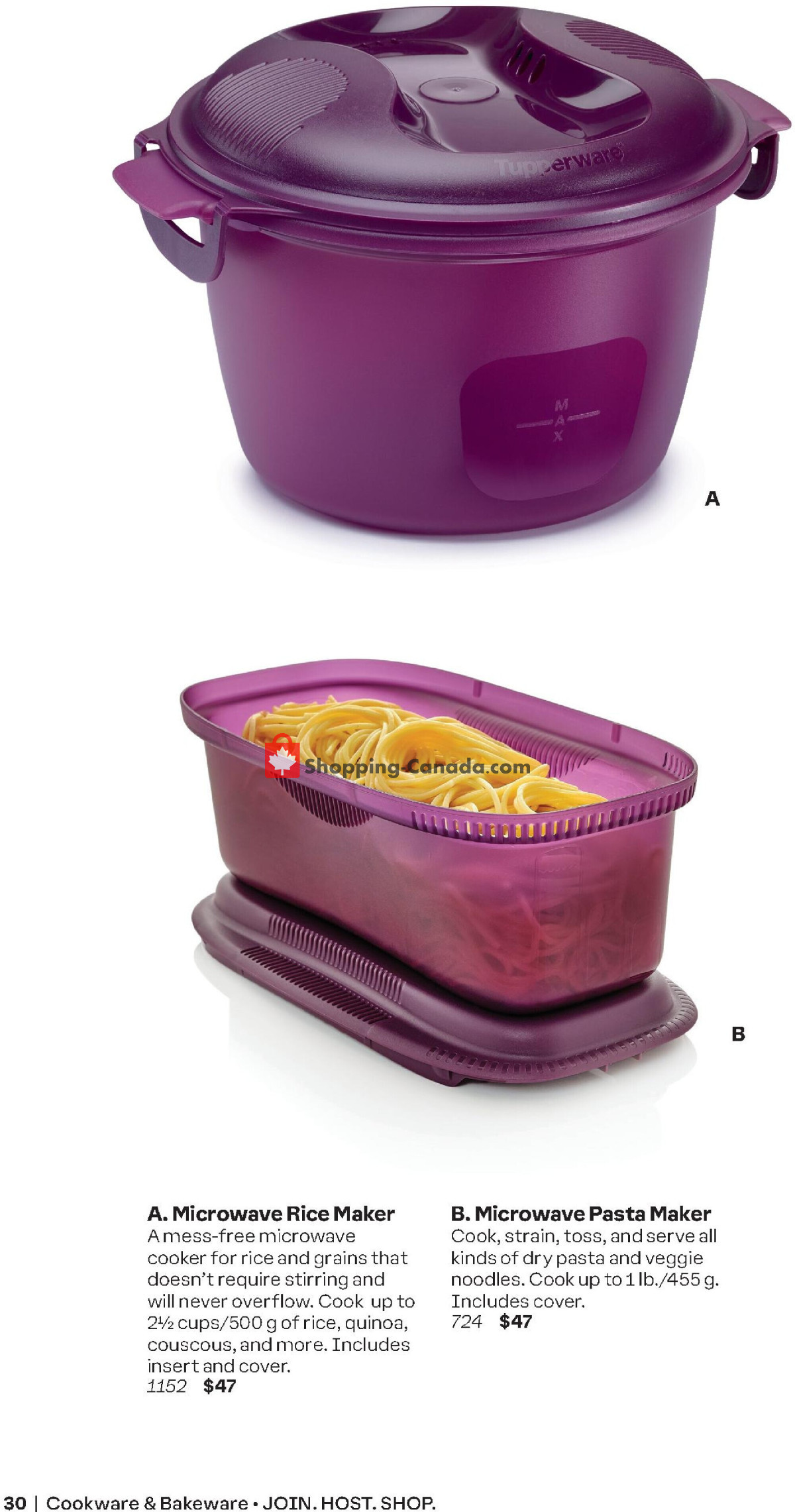 Tupperware flyer from Monday January 1, 2024 to Thursday February 29, 2024 - page 30