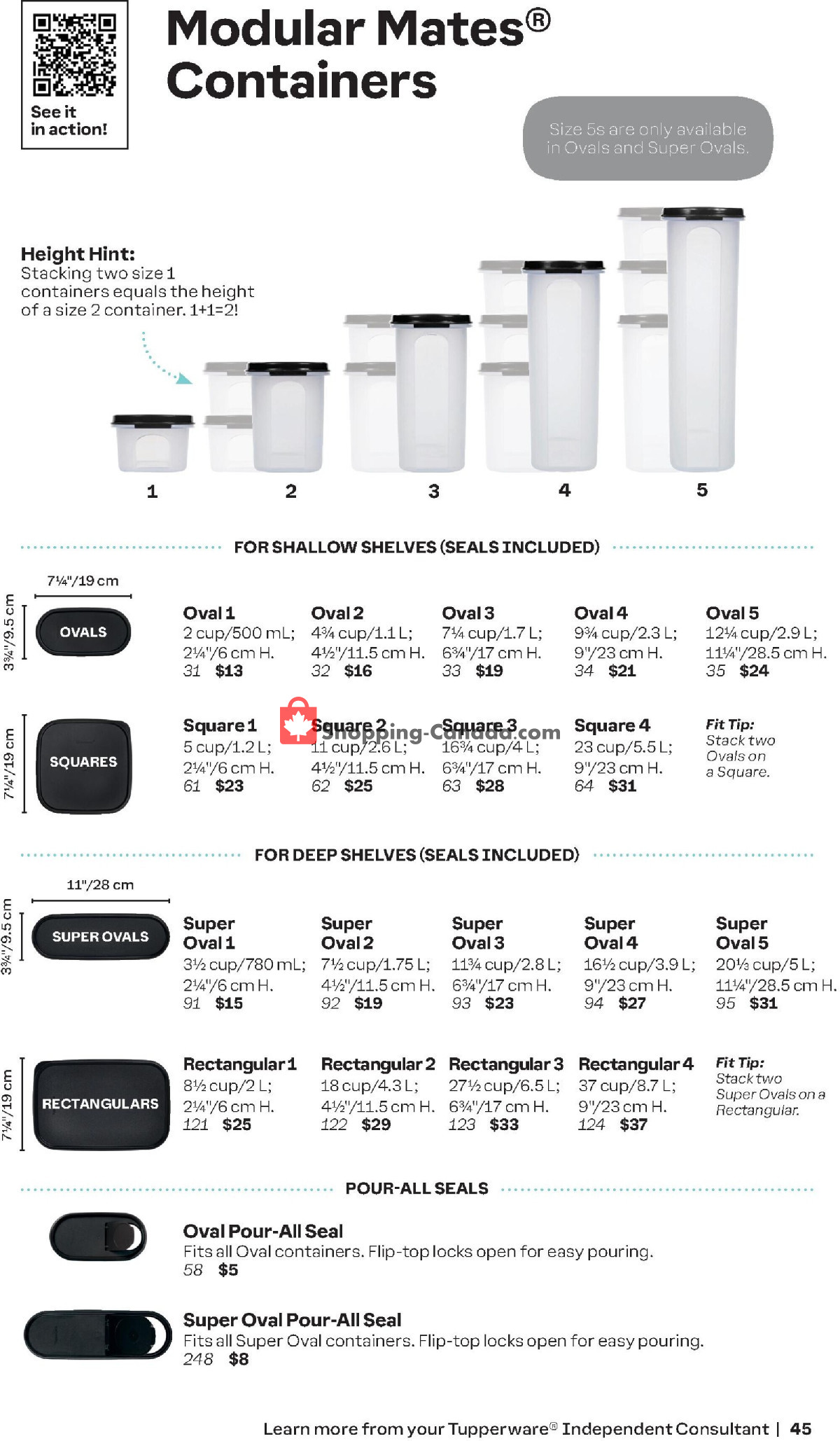Tupperware flyer from Monday January 1, 2024 to Thursday February 29, 2024 - page 45