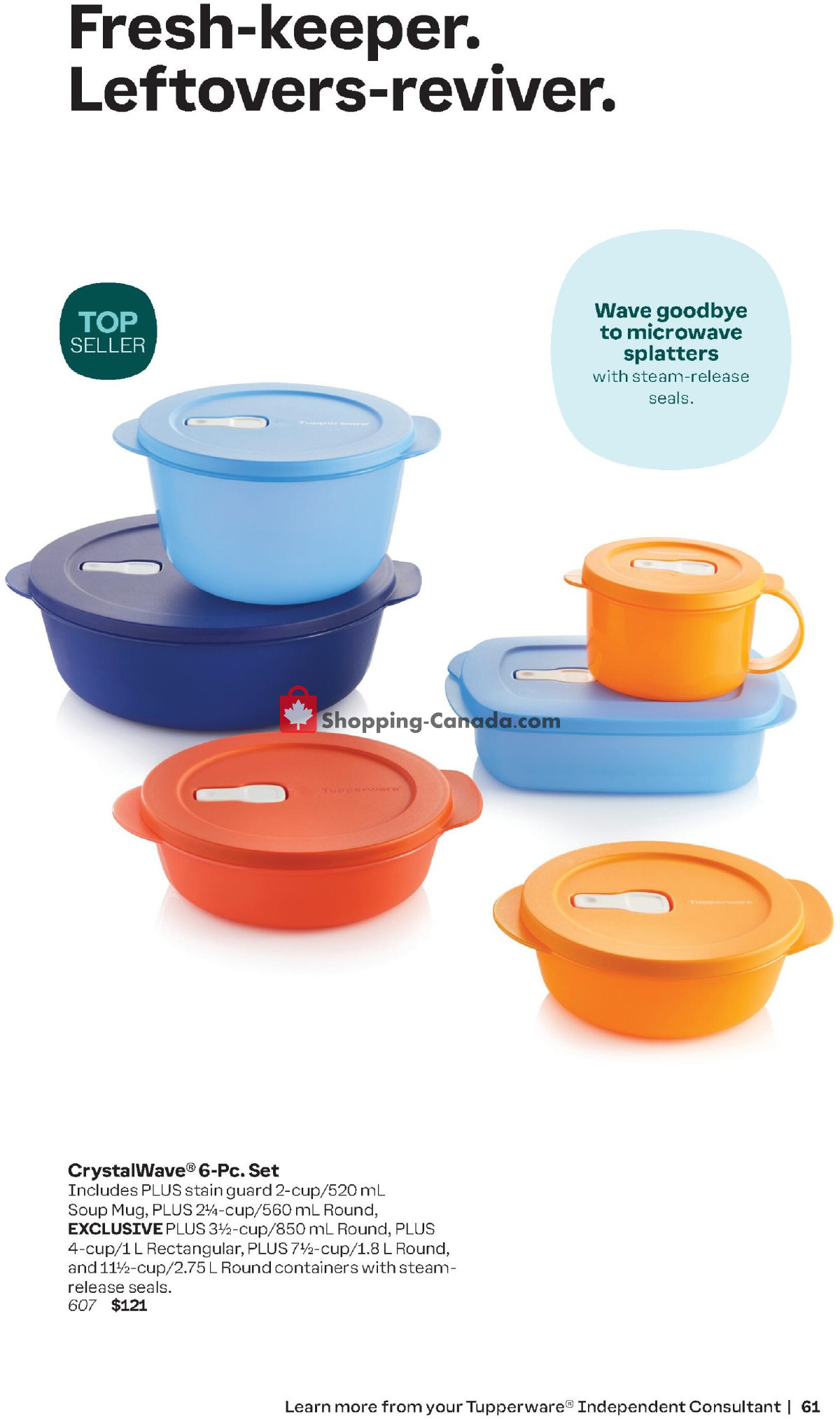 Tupperware flyer from Monday January 1, 2024 to Thursday February 29, 2024 - page 61
