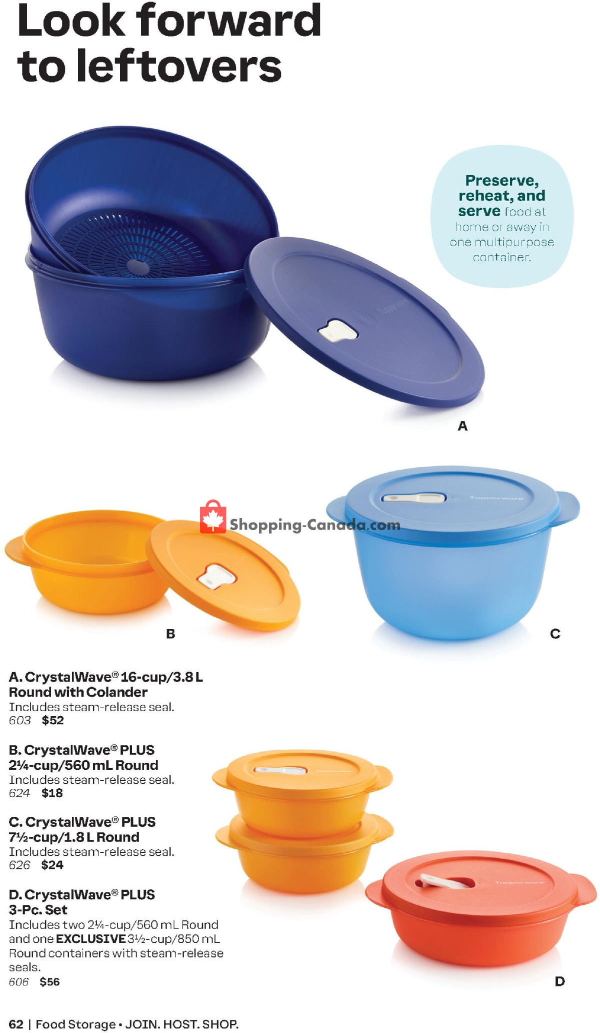 Tupperware flyer from Monday January 1, 2024 to Thursday February 29, 2024 - page 62
