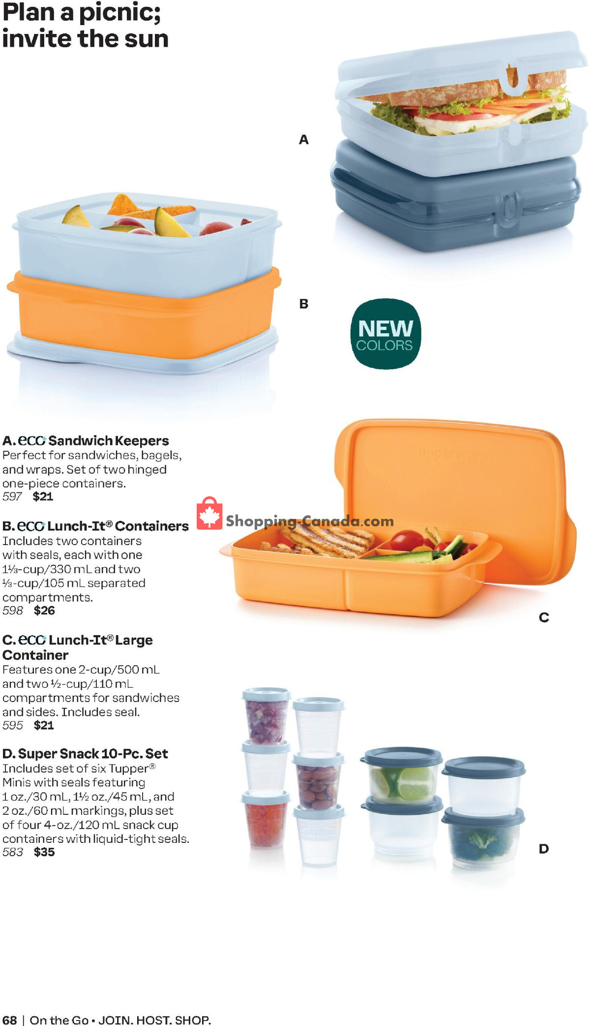 Tupperware flyer from Monday January 1, 2024 to Thursday February 29, 2024 - page 68