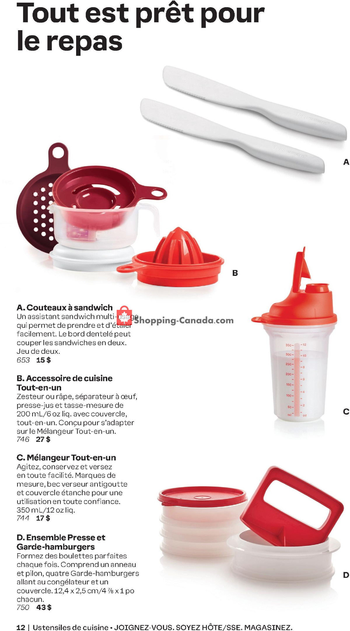 Tupperware flyer from Monday January 1, 2024 to Thursday February 29, 2024 - page 12