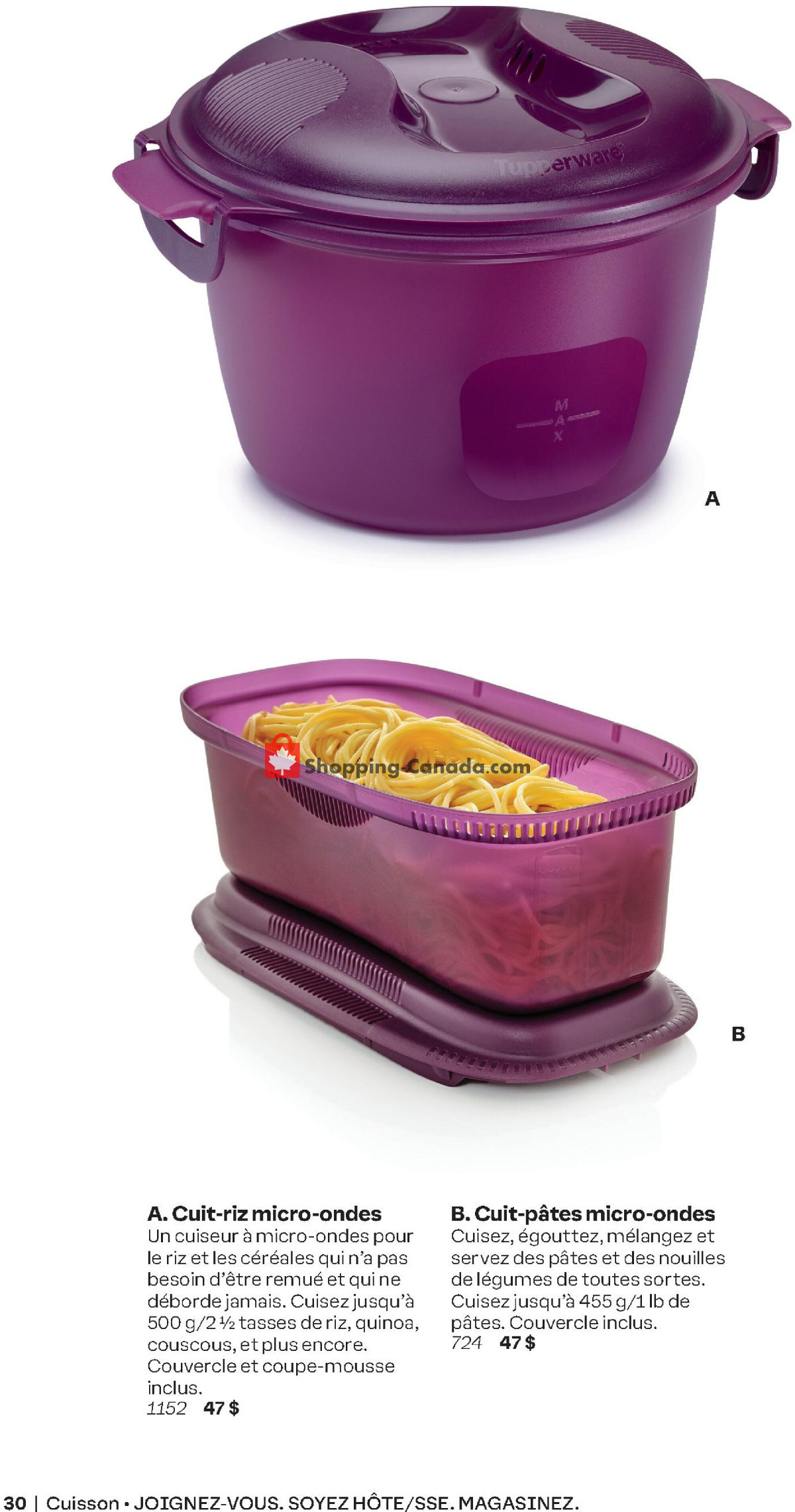 Tupperware flyer from Monday January 1, 2024 to Thursday February 29, 2024 - page 30