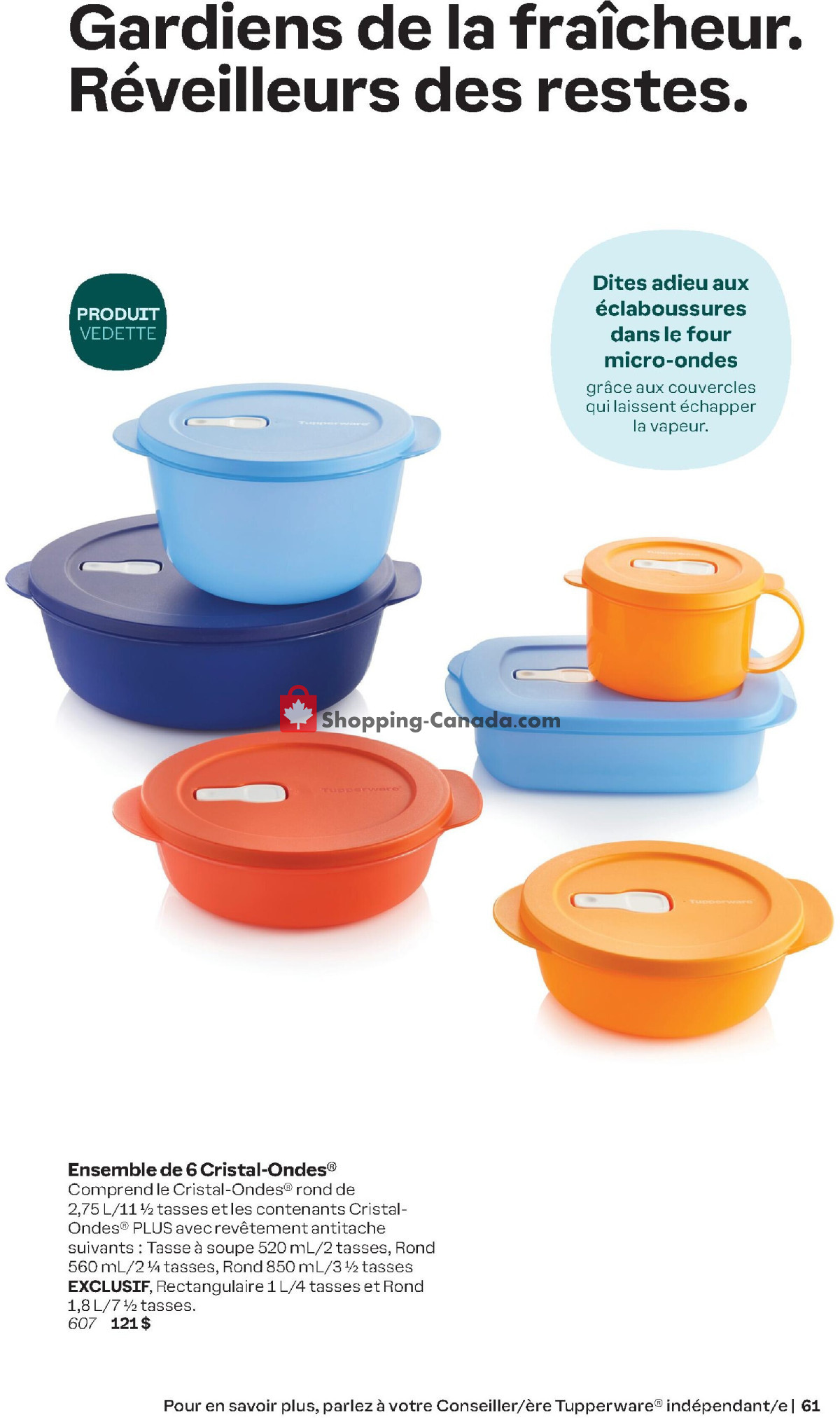 Tupperware flyer from Monday January 1, 2024 to Thursday February 29, 2024 - page 61