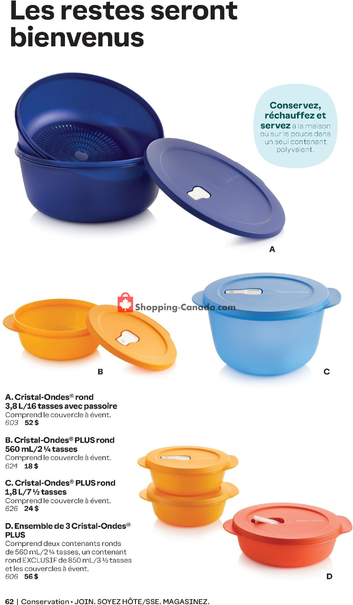 Tupperware flyer from Monday January 1, 2024 to Thursday February 29, 2024 - page 62