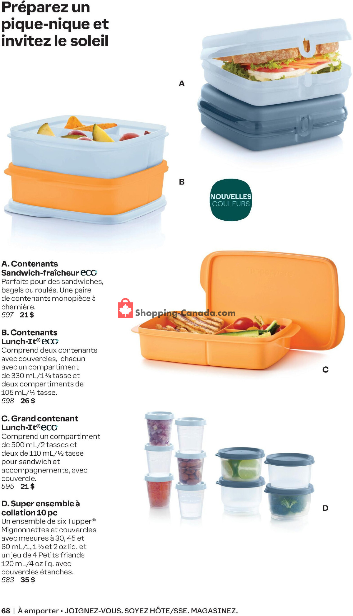 Tupperware flyer from Monday January 1, 2024 to Thursday February 29, 2024 - page 68
