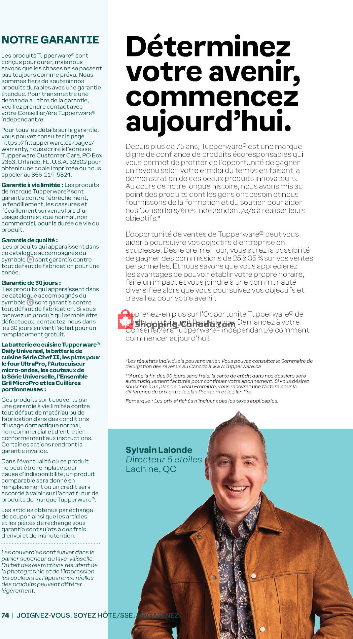 Tupperware flyer from Monday January 1, 2024 to Thursday February 29, 2024 - page 74