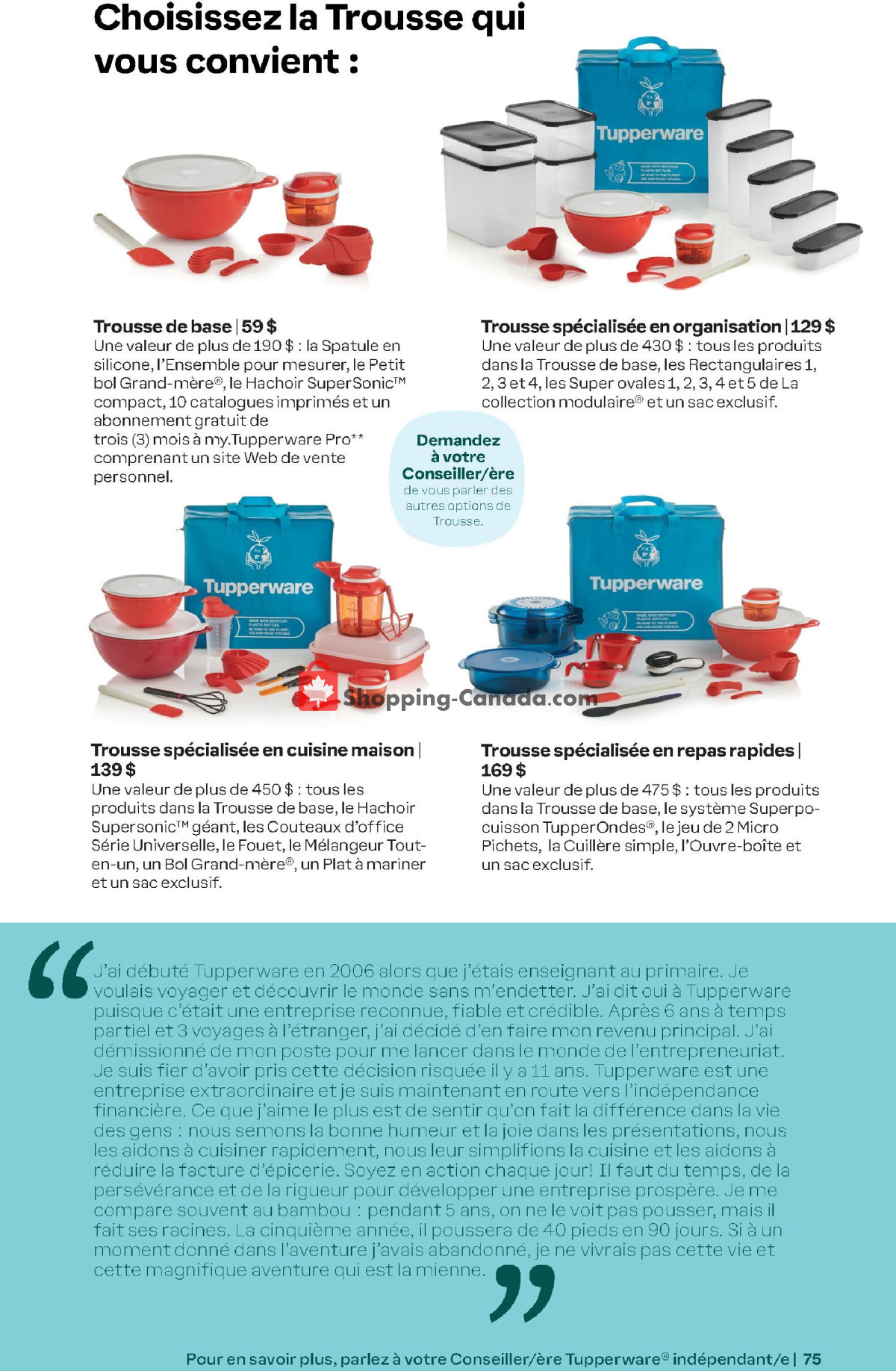 Tupperware flyer from Monday January 1, 2024 to Thursday February 29, 2024 - page 75