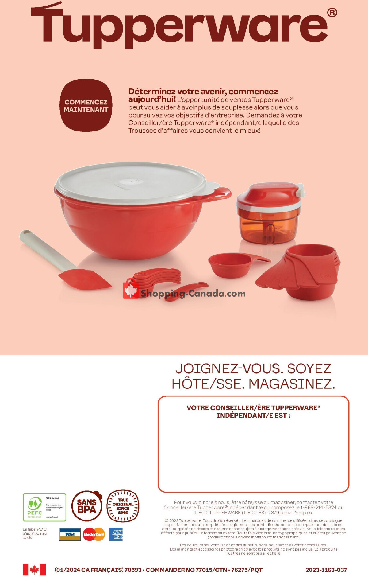 Tupperware flyer from Monday January 1, 2024 to Thursday February 29, 2024 - page 76