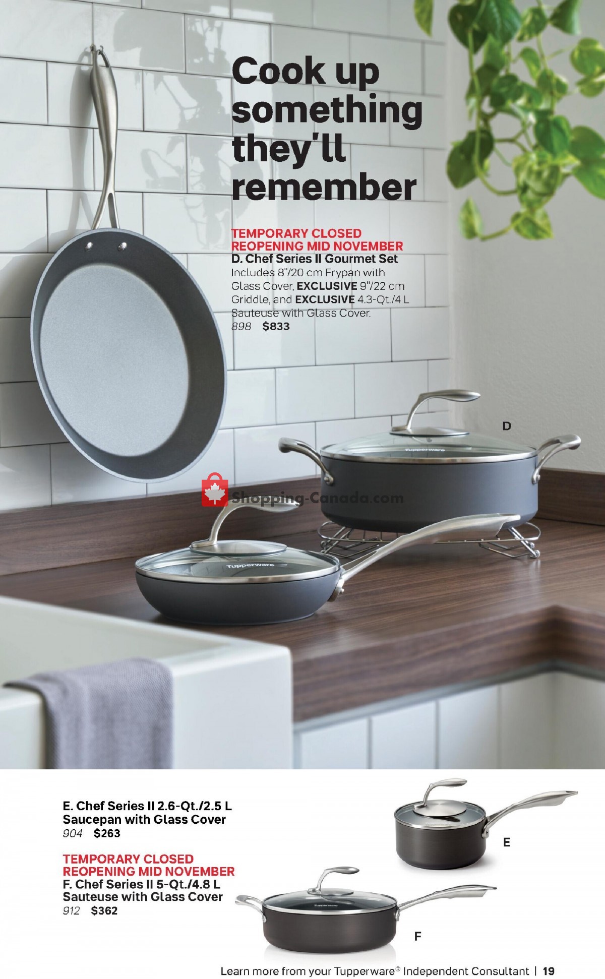 Tupperware flyer from Sunday October 1, 2023 to Sunday December 31, 2023 - page 19