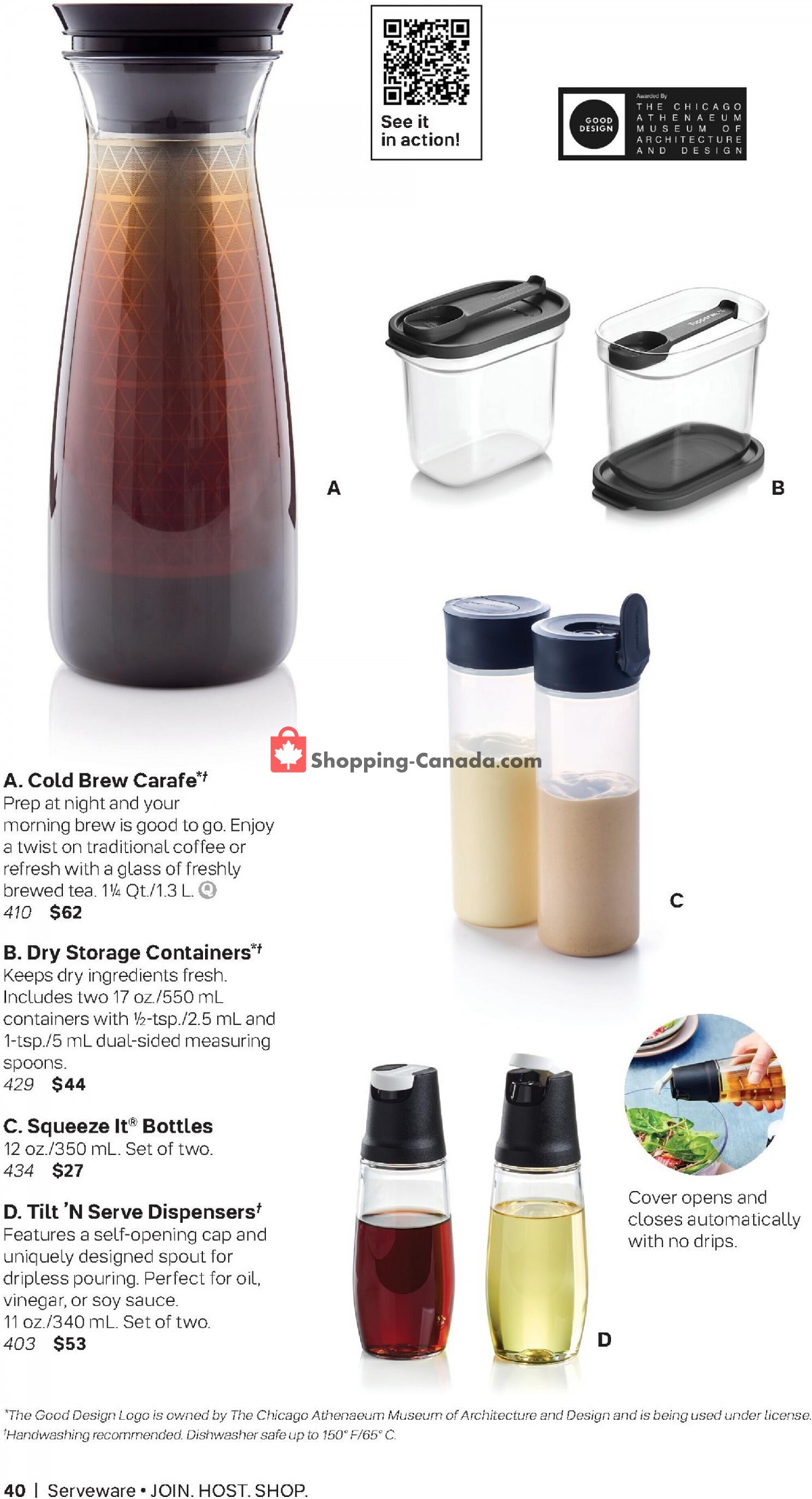Tupperware flyer from Sunday October 1, 2023 to Sunday December 31, 2023 - page 40