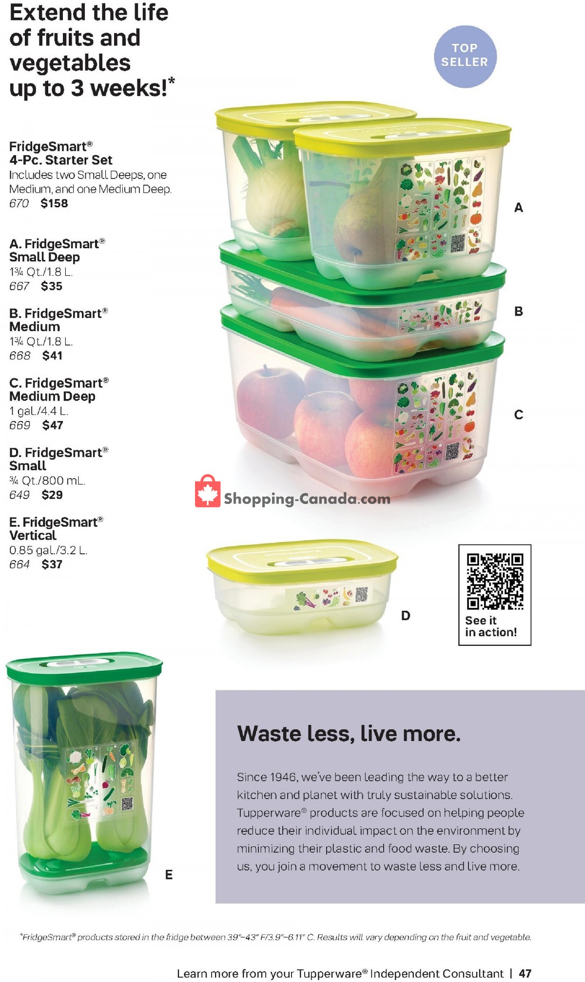 Tupperware flyer from Sunday October 1, 2023 to Sunday December 31, 2023 - page 47