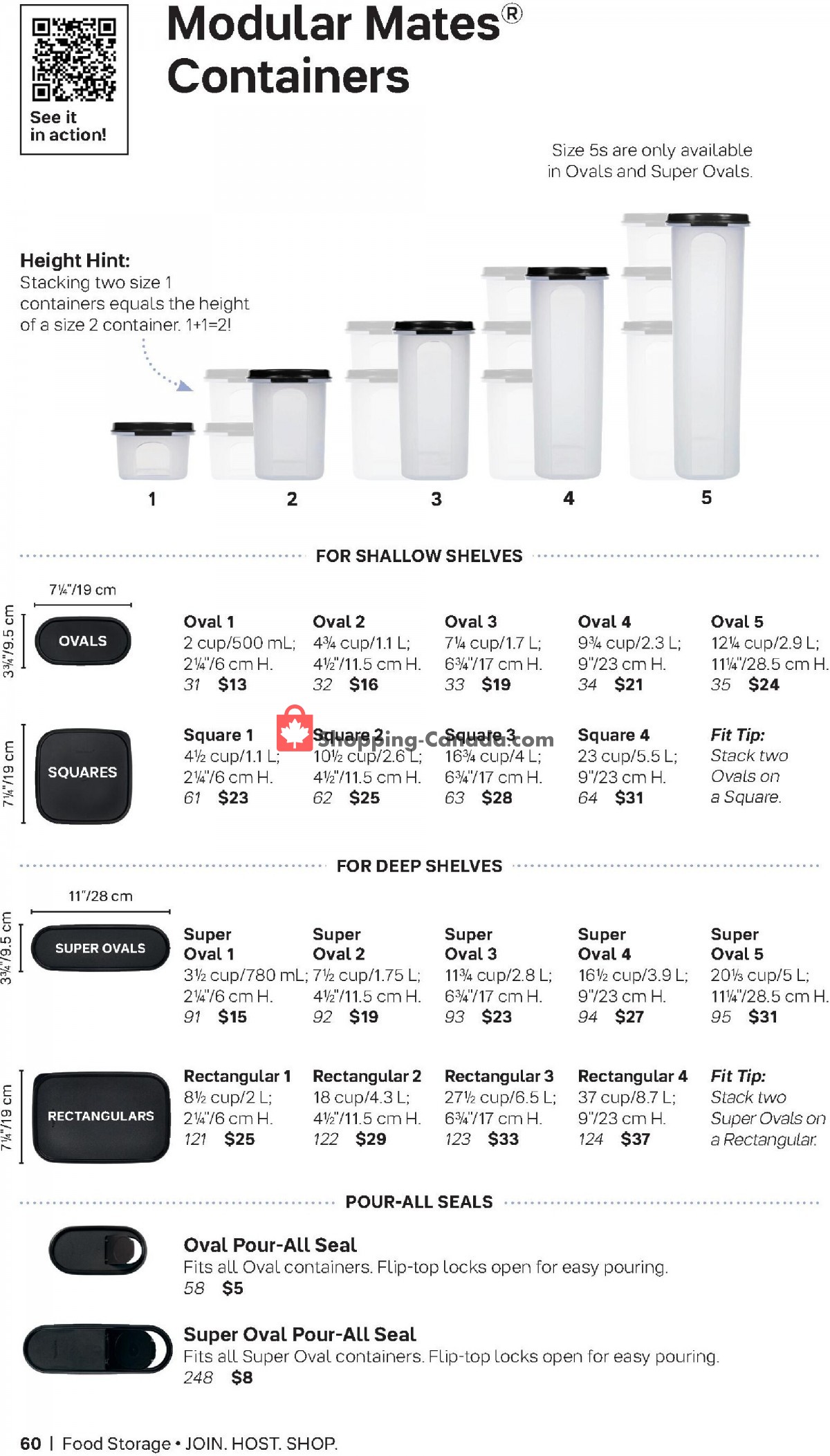 Tupperware flyer from Sunday October 1, 2023 to Sunday December 31, 2023 - page 60