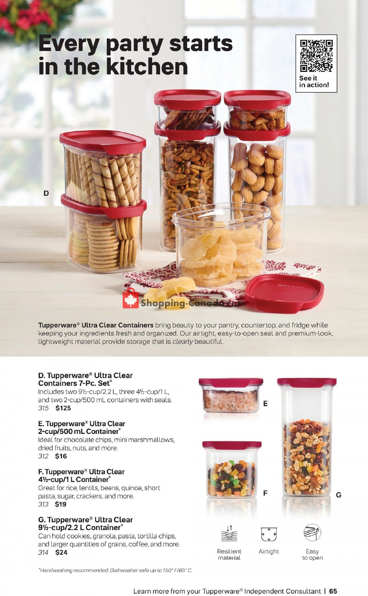 Tupperware flyer from Sunday October 1, 2023 to Sunday December 31, 2023 - page 65