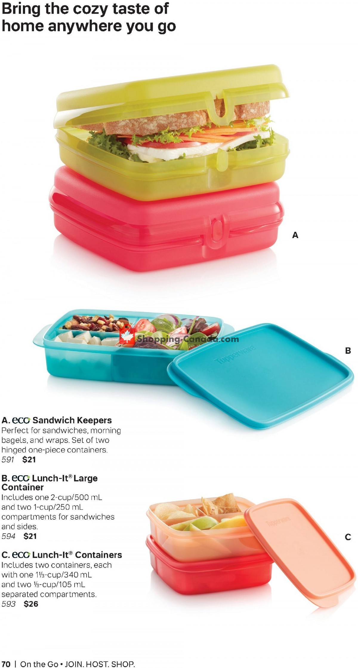 Tupperware flyer from Sunday October 1, 2023 to Sunday December 31, 2023 - page 70