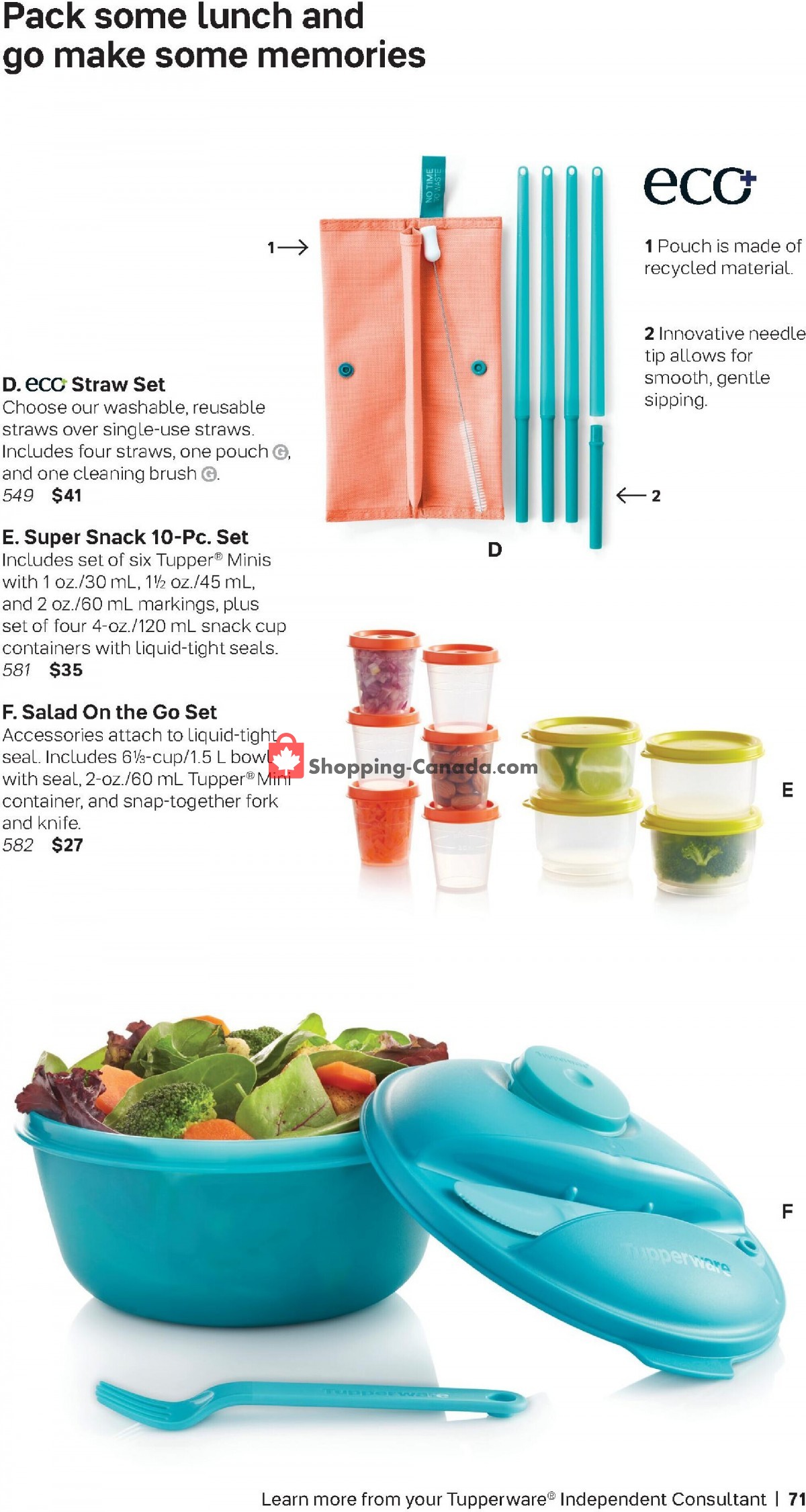 Tupperware flyer from Sunday October 1, 2023 to Sunday December 31, 2023 - page 71