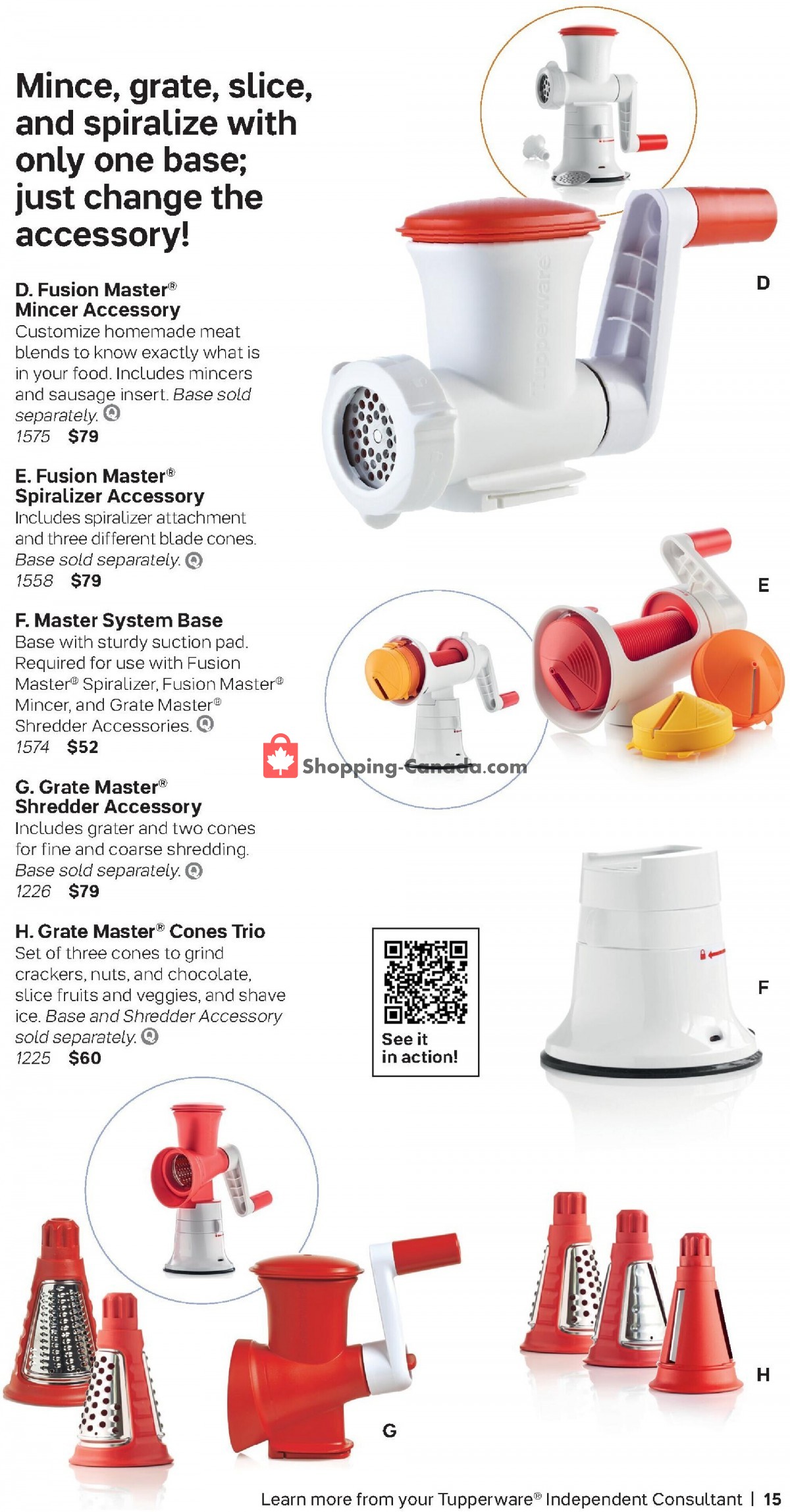 Tupperware flyer from Sunday October 1, 2023 to Sunday December 31, 2023 - page 15