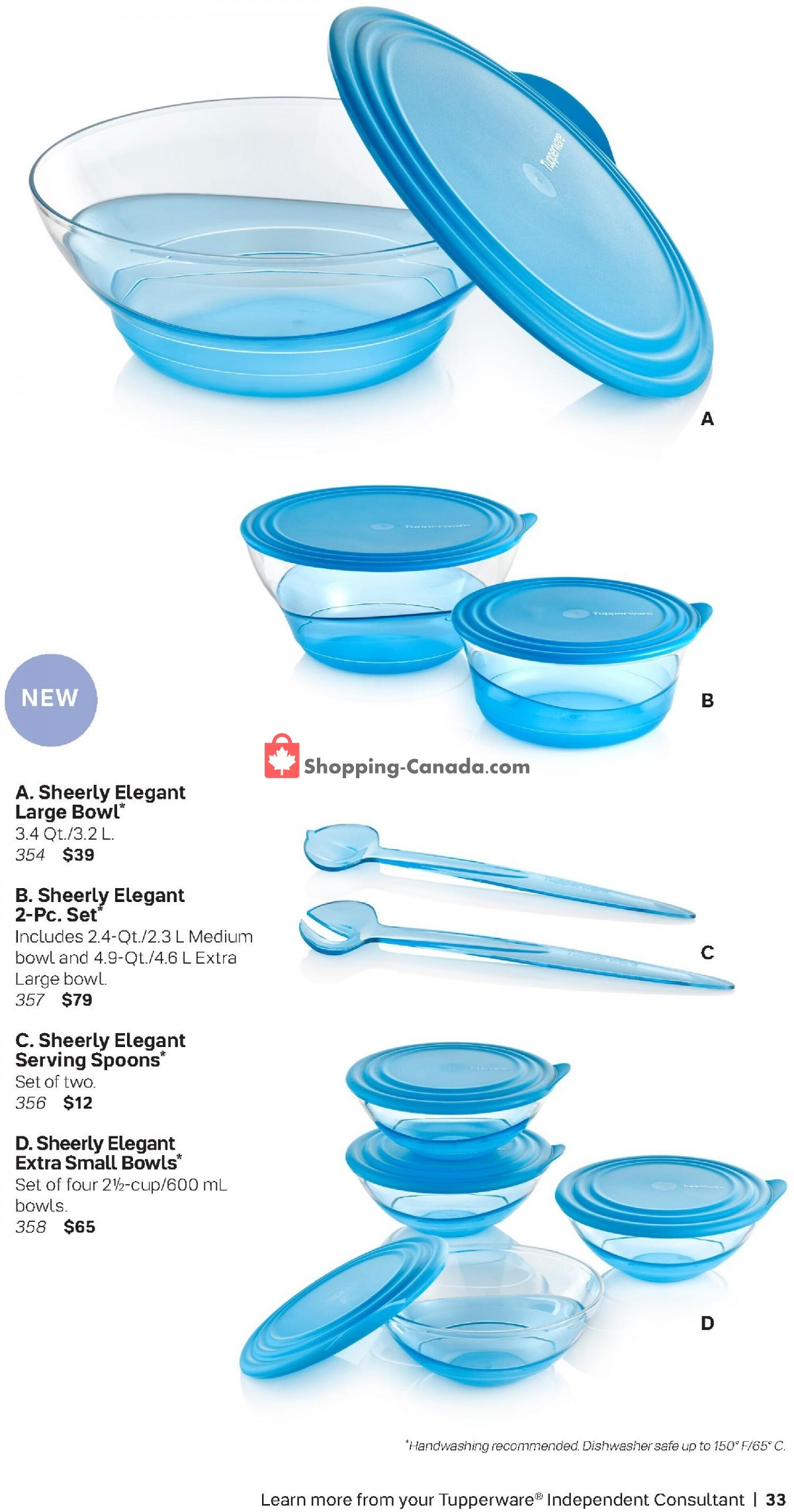 Tupperware flyer from Sunday October 1, 2023 to Sunday December 31, 2023 - page 33