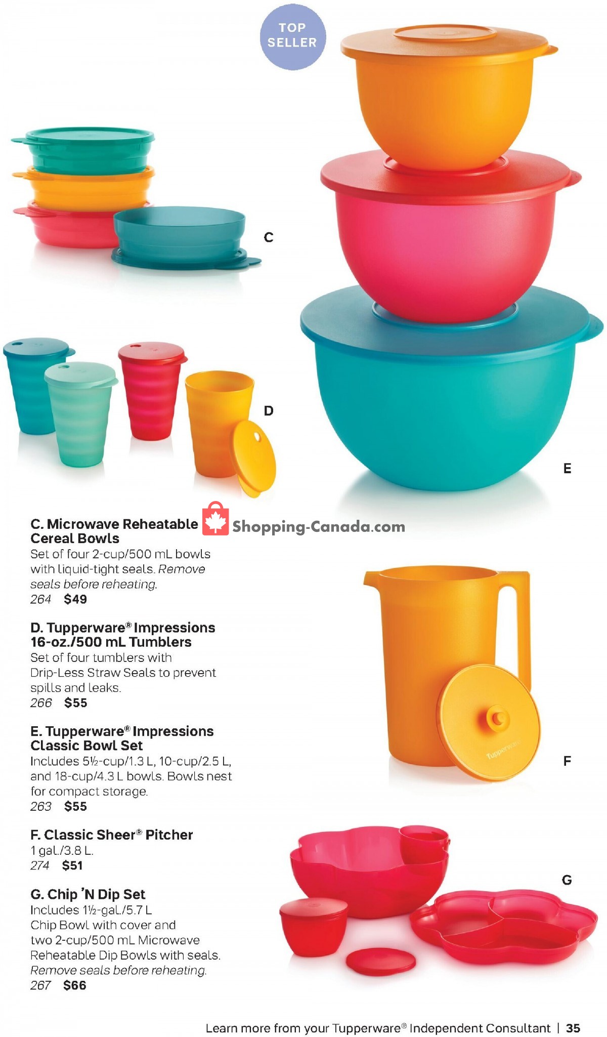 Tupperware flyer from Sunday October 1, 2023 to Sunday December 31, 2023 - page 35