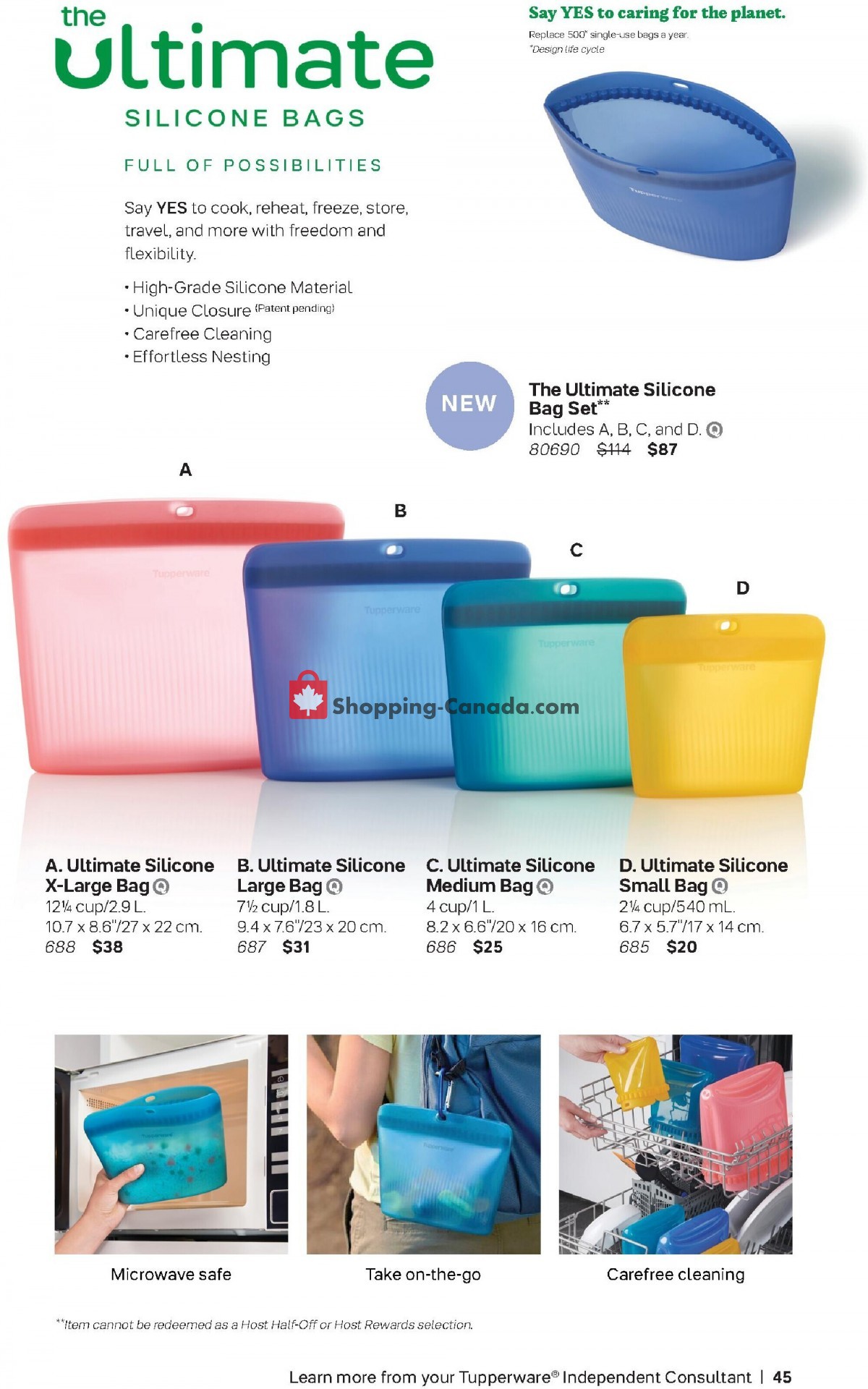 Tupperware flyer from Sunday October 1, 2023 to Sunday December 31, 2023 - page 45