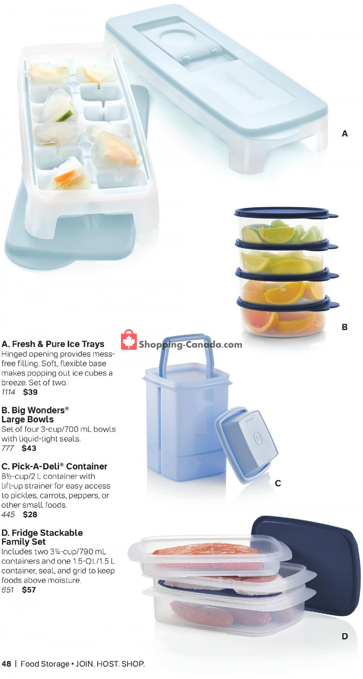 Tupperware flyer from Sunday October 1, 2023 to Sunday December 31, 2023 - page 48