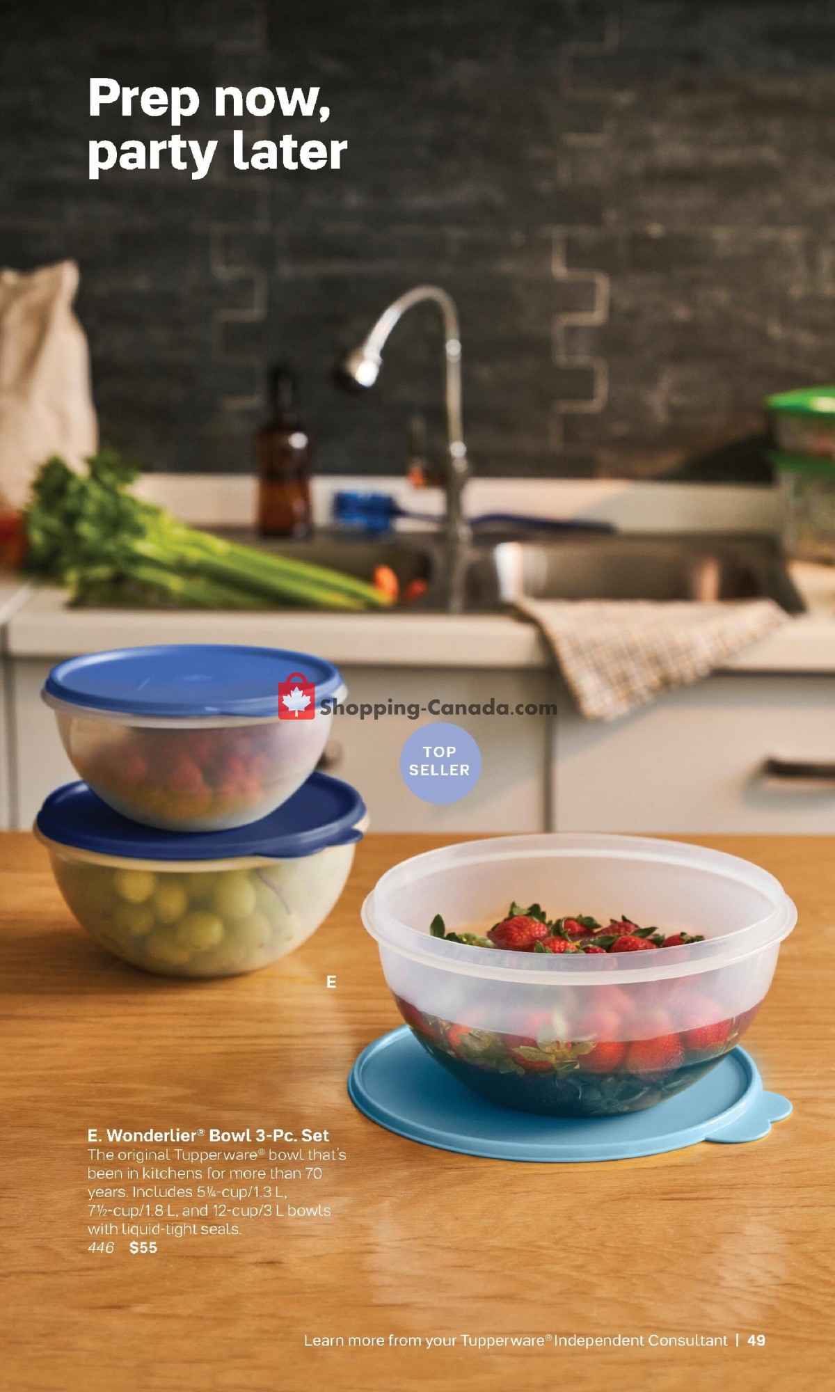 Tupperware flyer from Sunday October 1, 2023 to Sunday December 31, 2023 - page 49