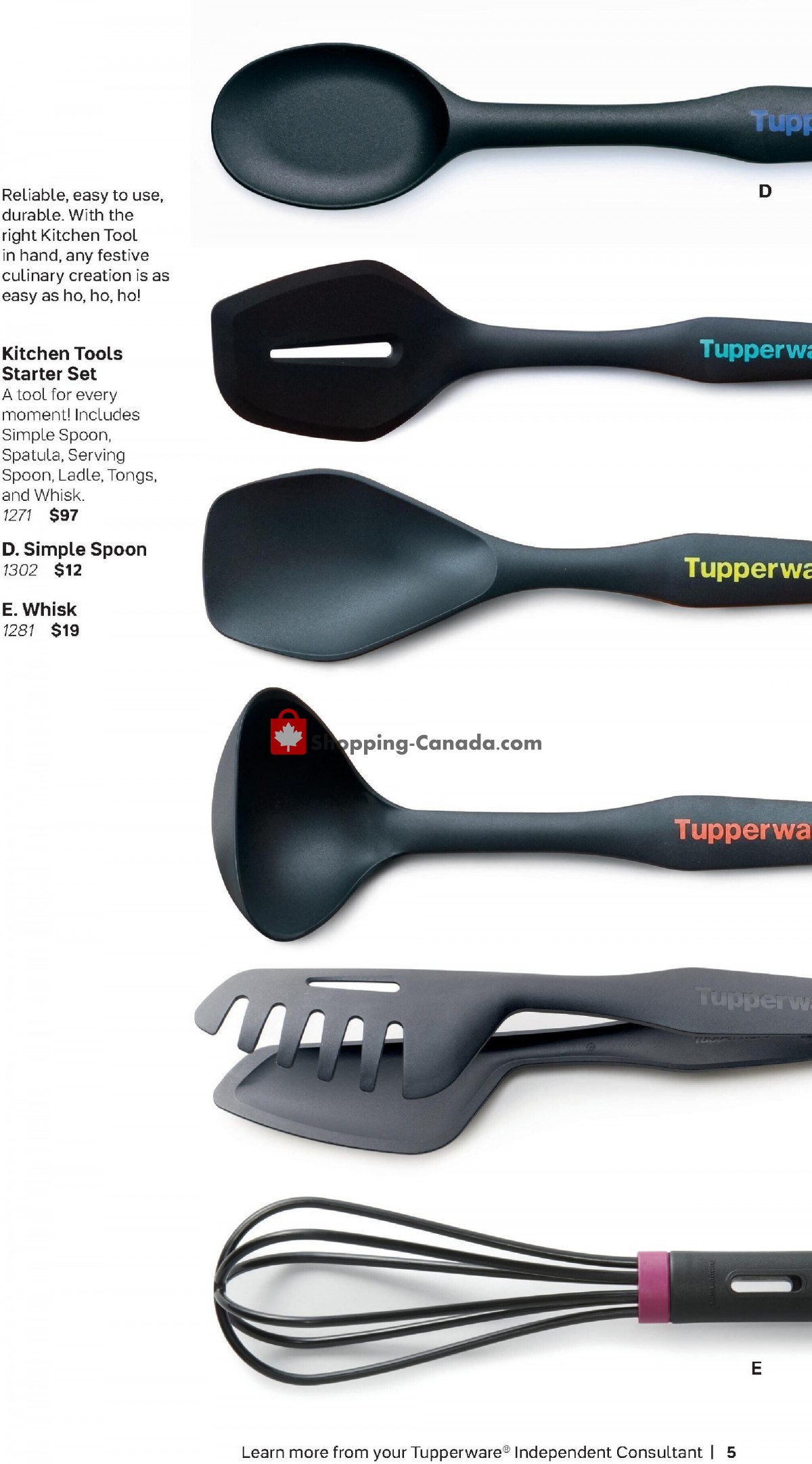 Tupperware flyer from Sunday October 1, 2023 to Sunday December 31, 2023 - page 5