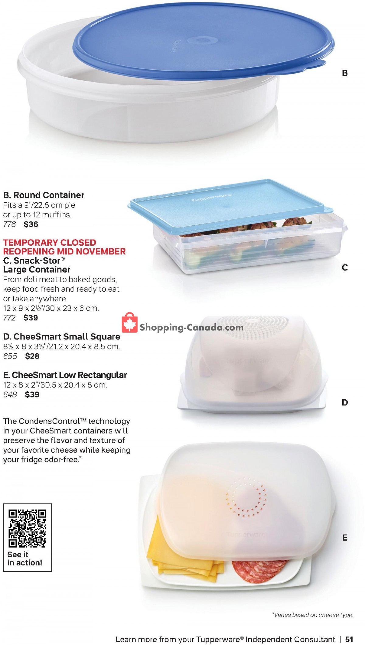 Tupperware flyer from Sunday October 1, 2023 to Sunday December 31, 2023 - page 51