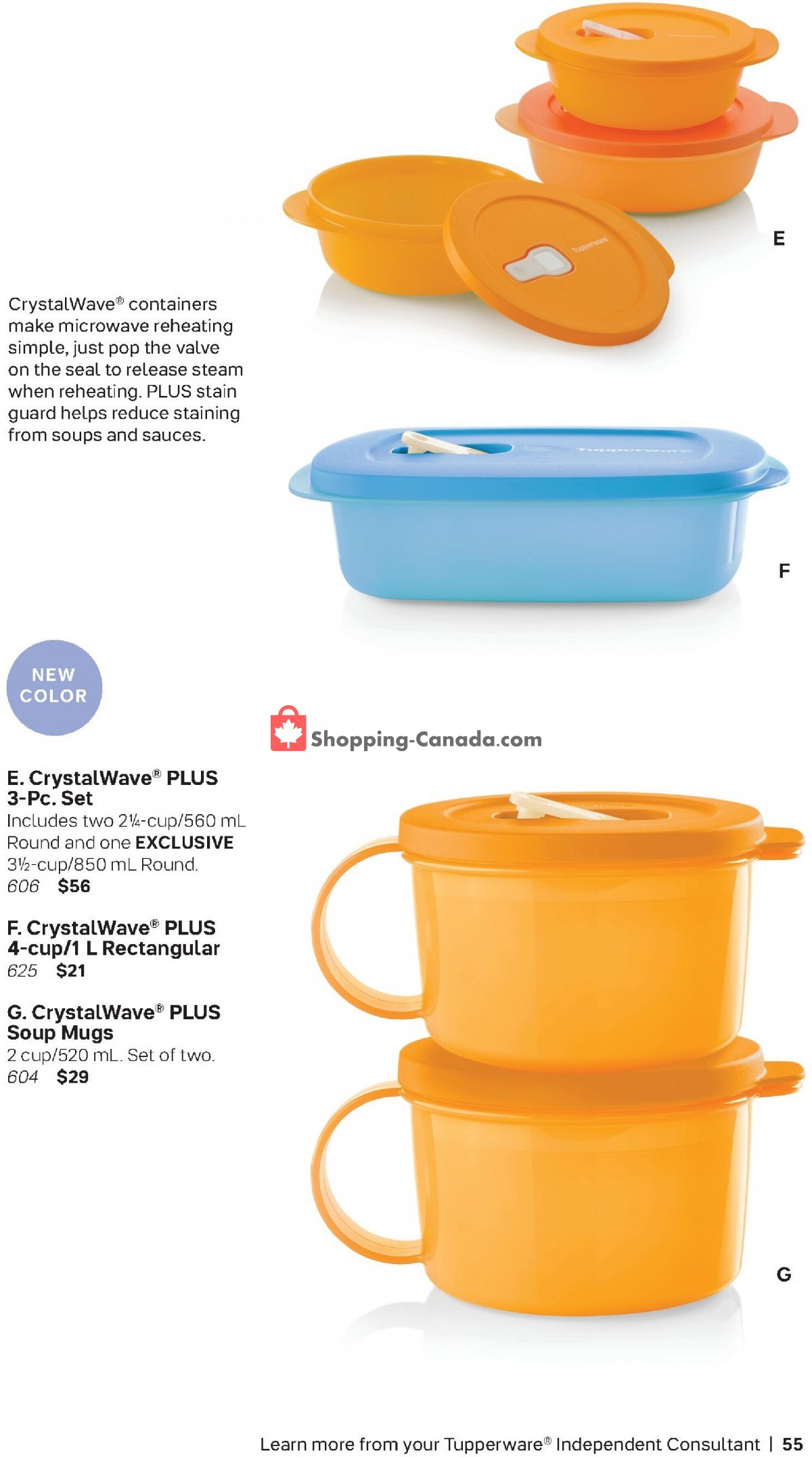 Tupperware flyer from Sunday October 1, 2023 to Sunday December 31, 2023 - page 55