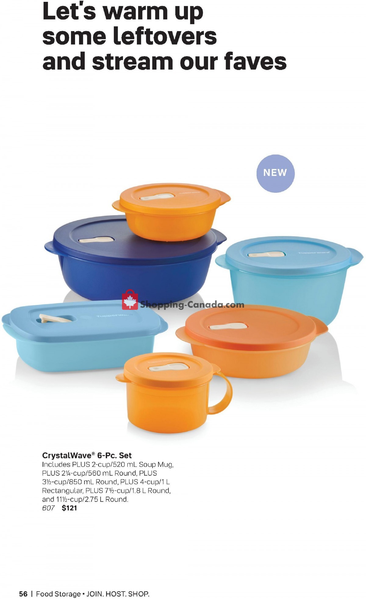 Tupperware flyer from Sunday October 1, 2023 to Sunday December 31, 2023 - page 56